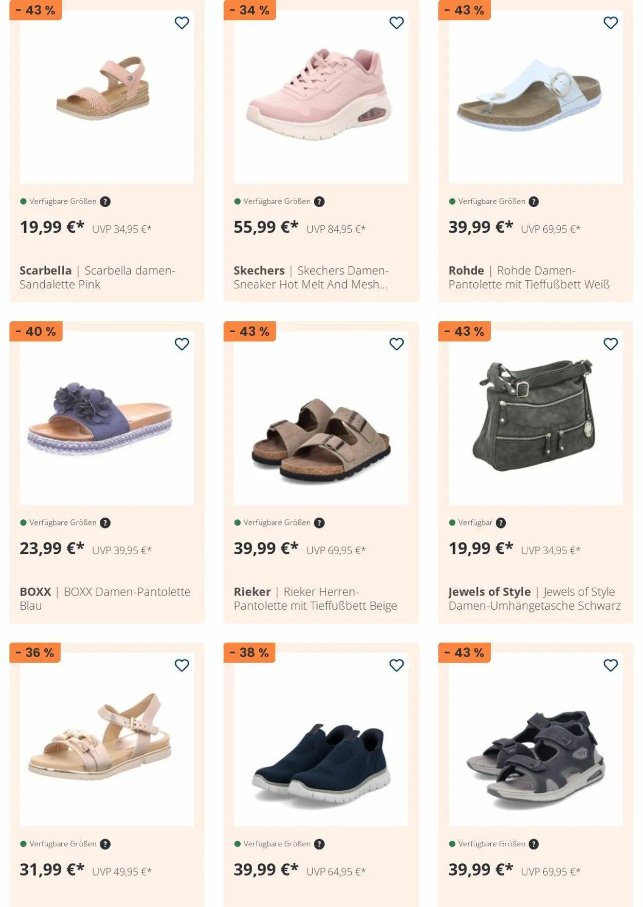 SCHUH OKAY Aktueller Prospekt von 4. August bis 13. August 2025 - Prospekt seite 7