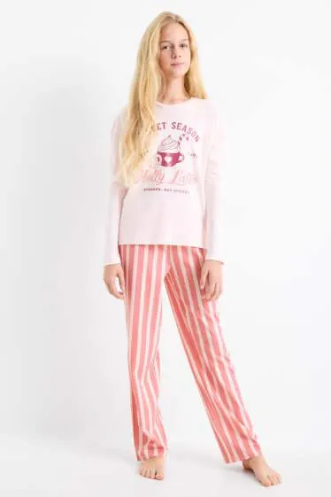 Set - Christmas pyjamas and shorts - 5 piece