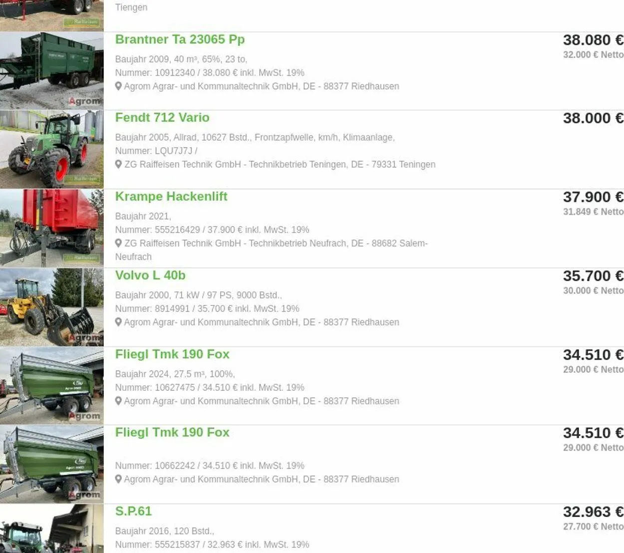 ZG Raiffeisen Aktueller Prospekt von 24. März bis 2. April 2025 - Prospekt seite 12