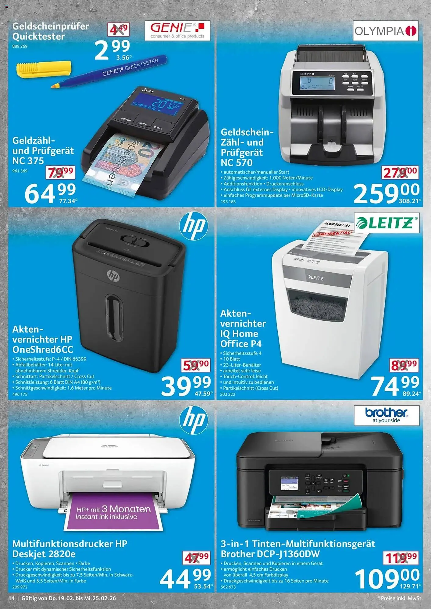 Selgros Prospekt von 19. Februar bis 25. Februar 2026 - Prospekt seite 14