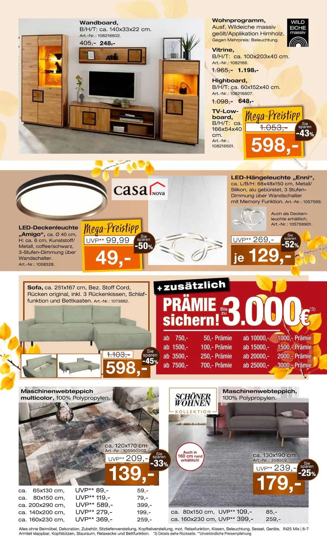 Möbel Inhofer Aktueller Prospekt von 1. Dezember bis 15. Dezember 2025 - Prospekt seite 7