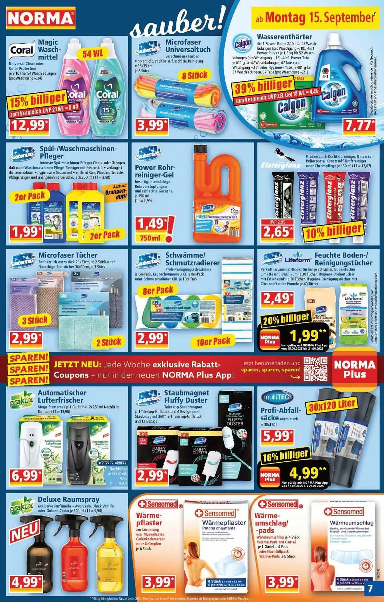 Norma Prospekt von 15. September bis 21. September 2025 - Prospekt seite 7