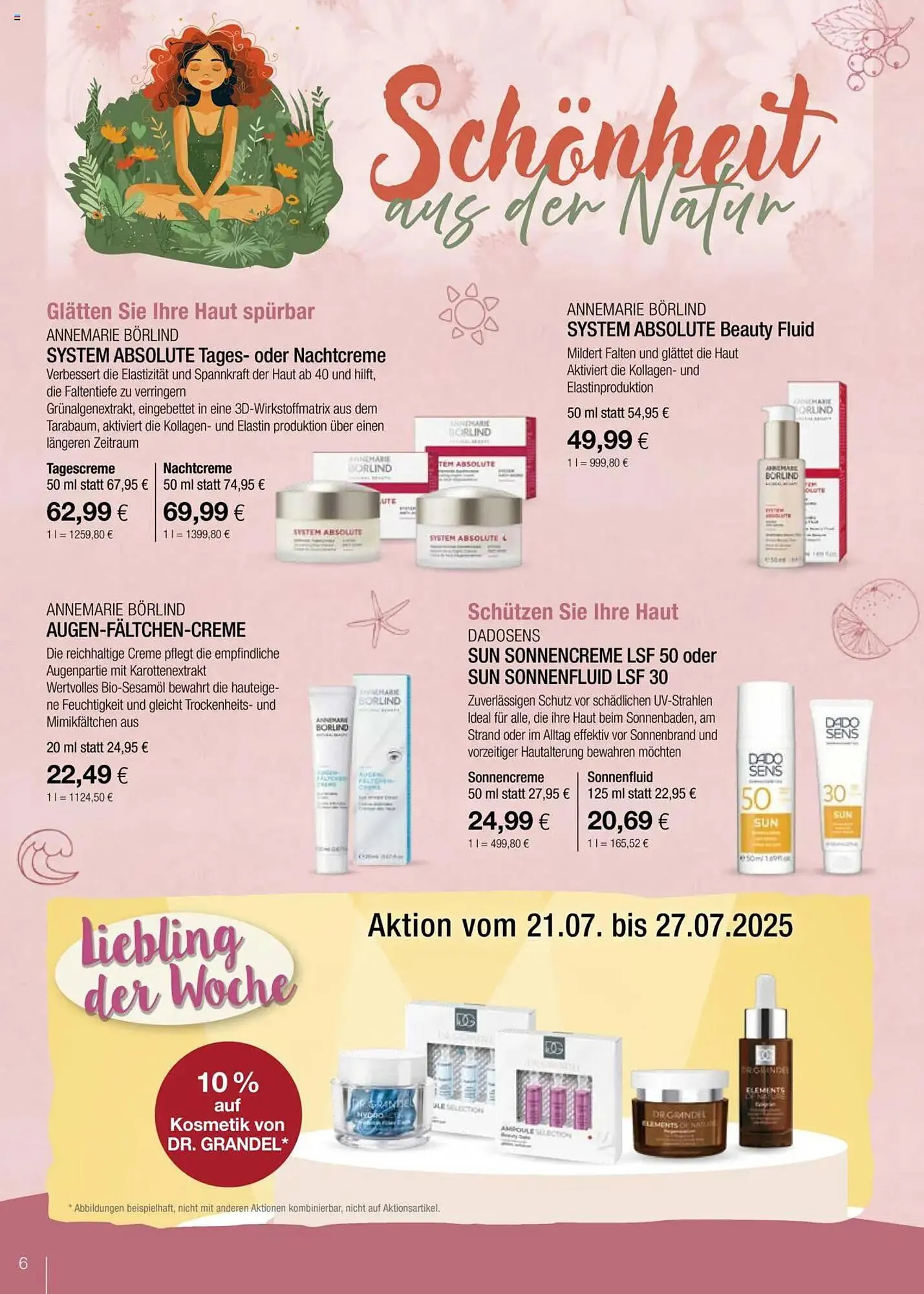 Vitalia Prospekt von 1. Juli bis 31. Juli 2025 - Prospekt seite 6