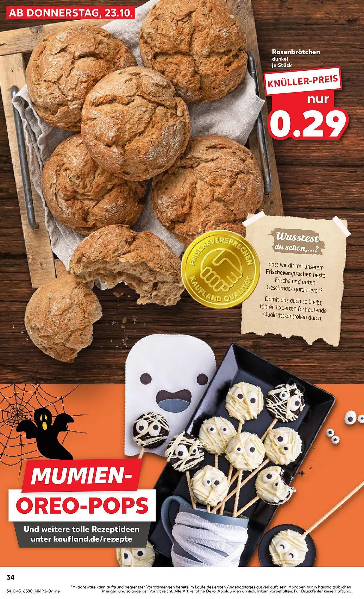 Kaufland Prospekt von 26. Oktober bis 29. Oktober 2025 - Prospekt seite 34