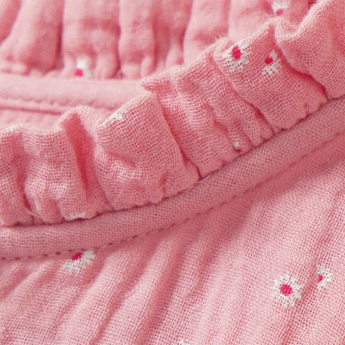 Mädchen Musselin-Bluse mit Blümchen