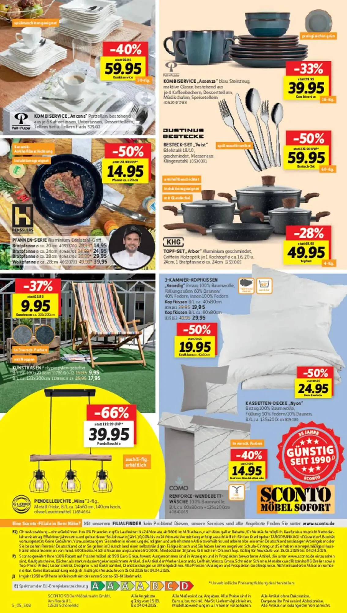 SCONTO Prospekt von 15. März bis 4. April 2025 - Prospekt seite 8