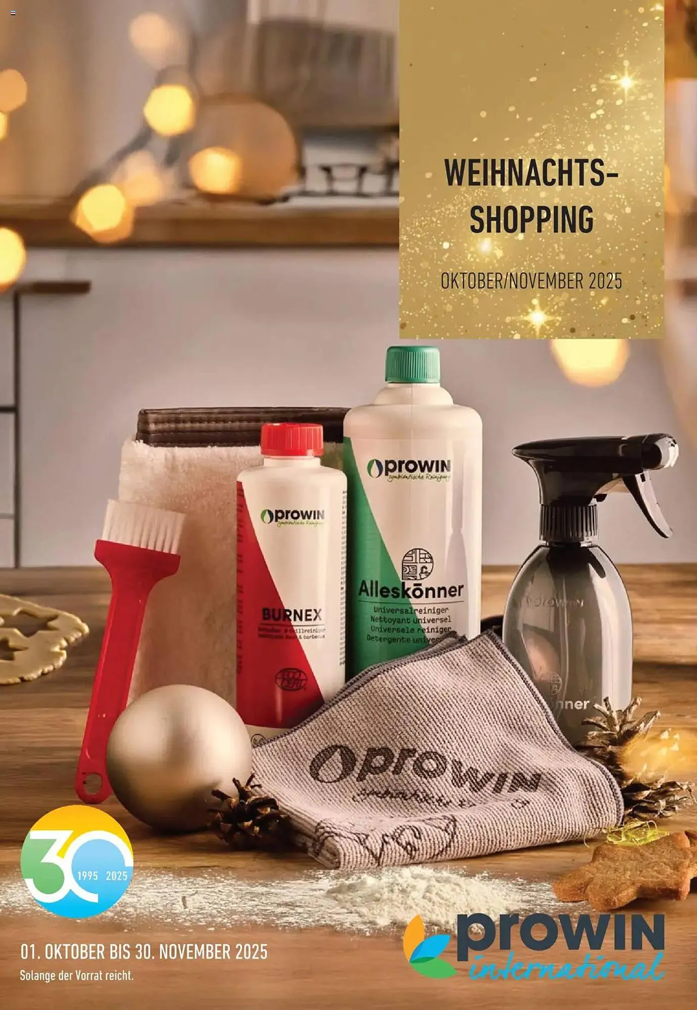 Prowin Katalog von 1. Oktober bis 30. November 2025 - Prospekt seite 1