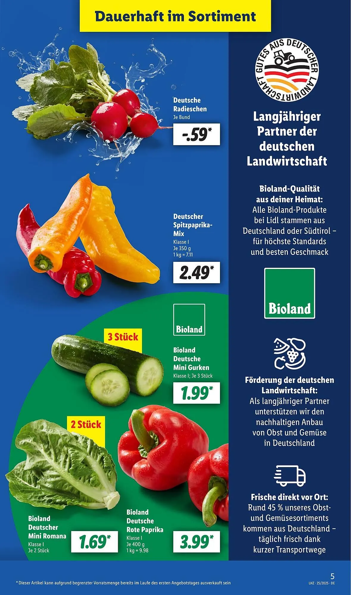 Lidl Prospekt von 23. Juni bis 28. Juni 2025 - Prospekt seite 5
