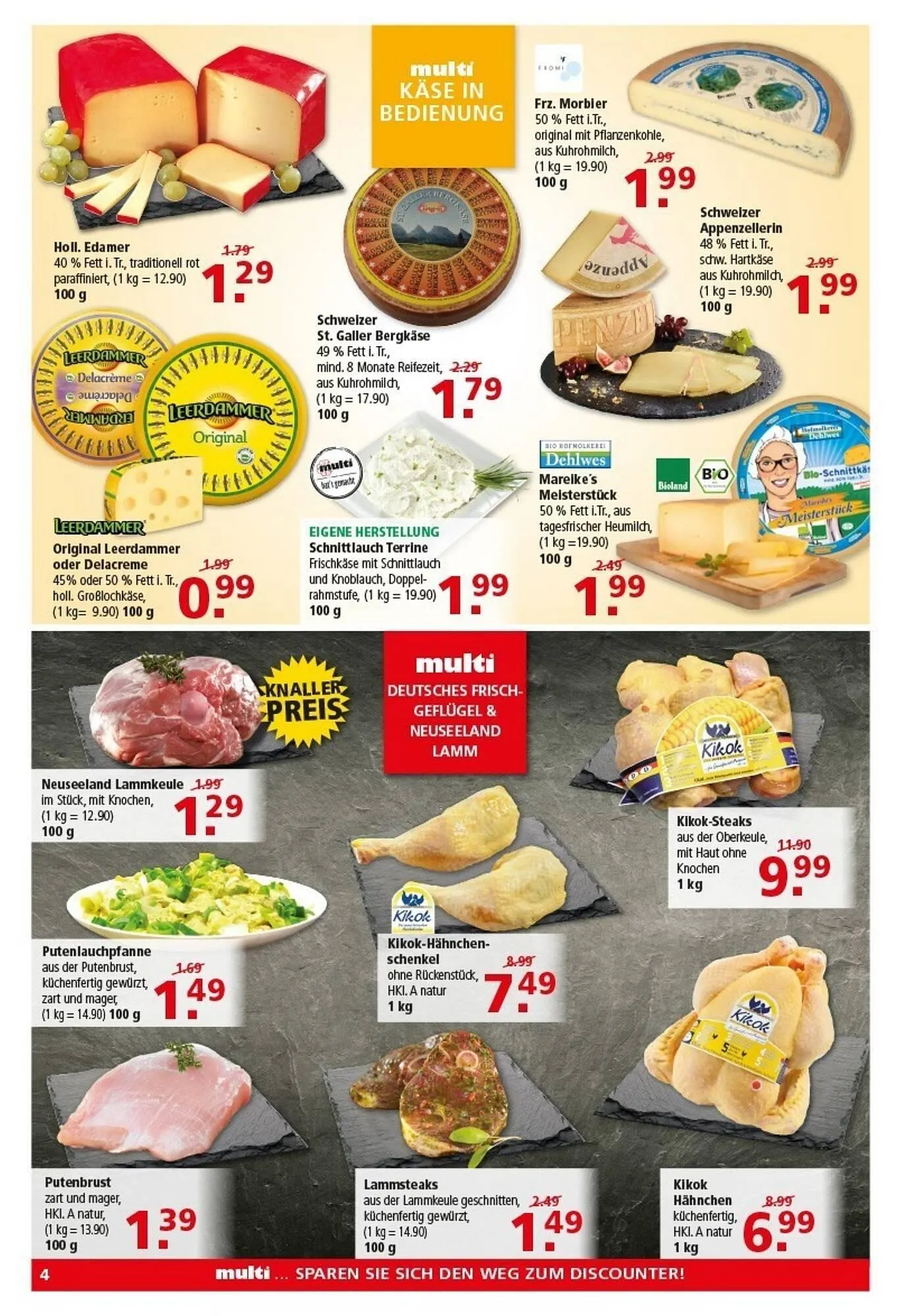 Multi Markt Prospekt von 23. März bis 28. März 2026 - Prospekt seite 4