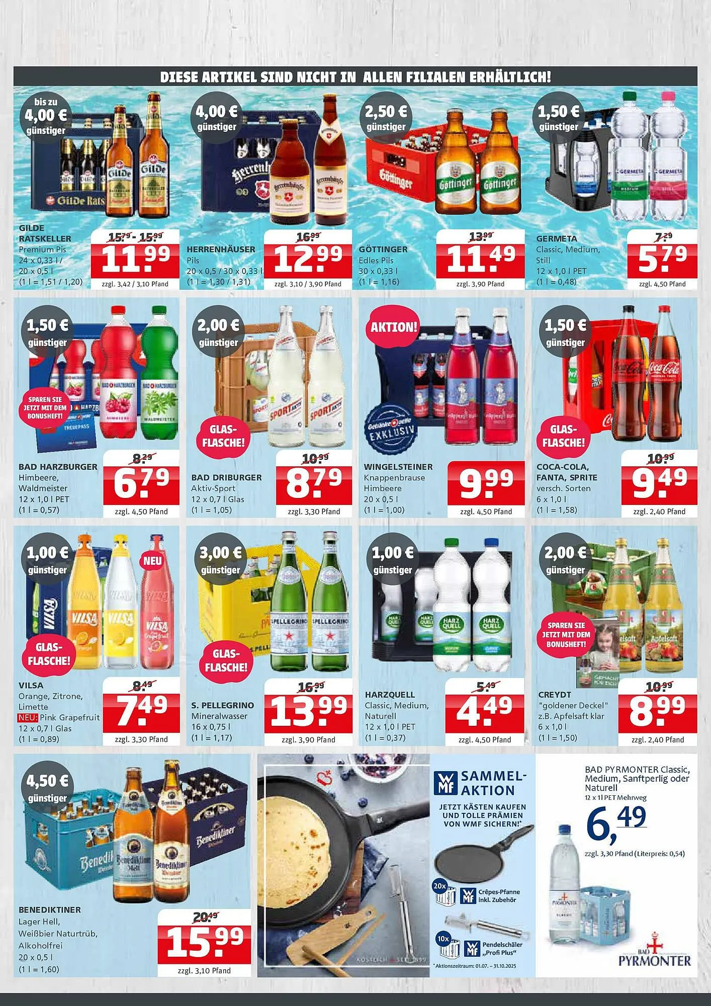 Getränke Quelle Prospekt von 8. Juni bis 21. Juni 2025 - Prospekt seite 3