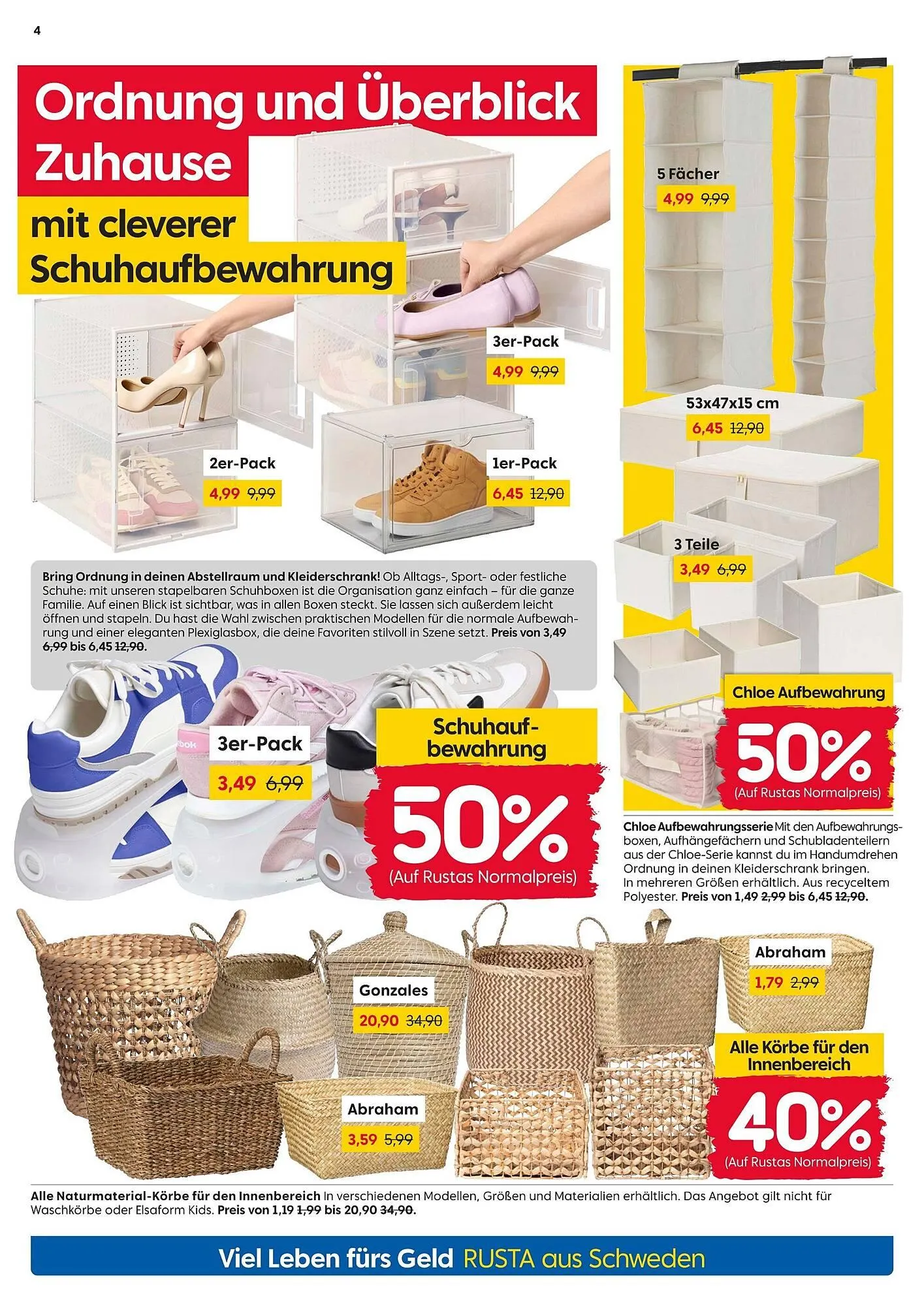 Rusta Prospekt von 4. Oktober bis 11. Oktober 2025 - Prospekt seite 4