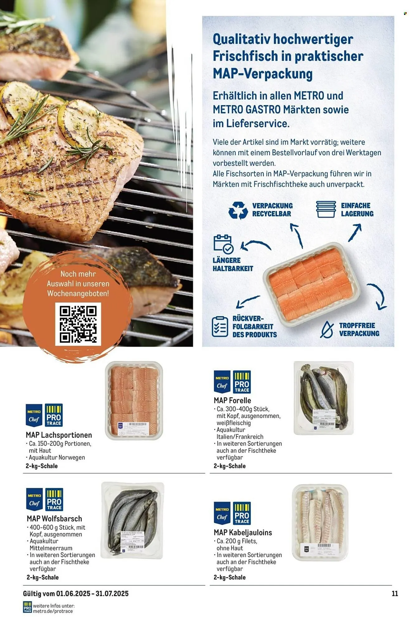 METRO Prospekt von 1. Juni bis 31. Juli 2025 - Prospekt seite 11