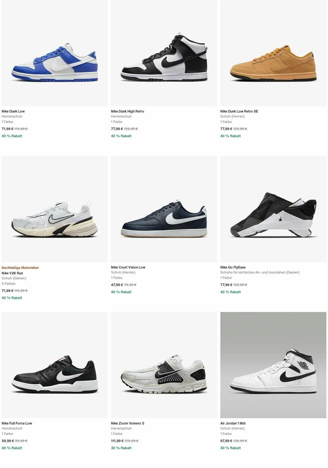 Nike Aktueller Prospekt - 1