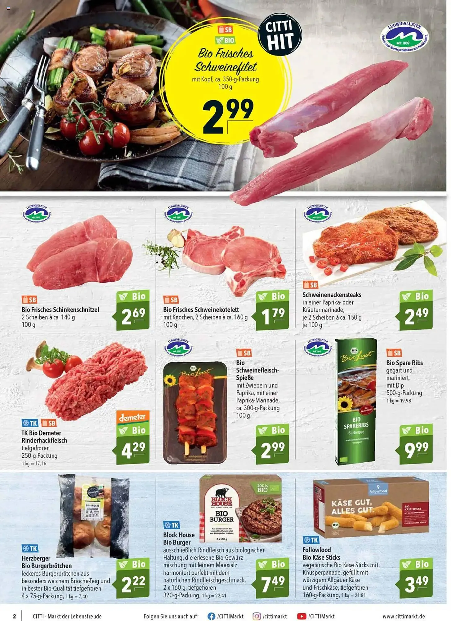 CITTI Markt Prospekt von 25. Juni bis 8. Juli 2025 - Prospekt seite 2
