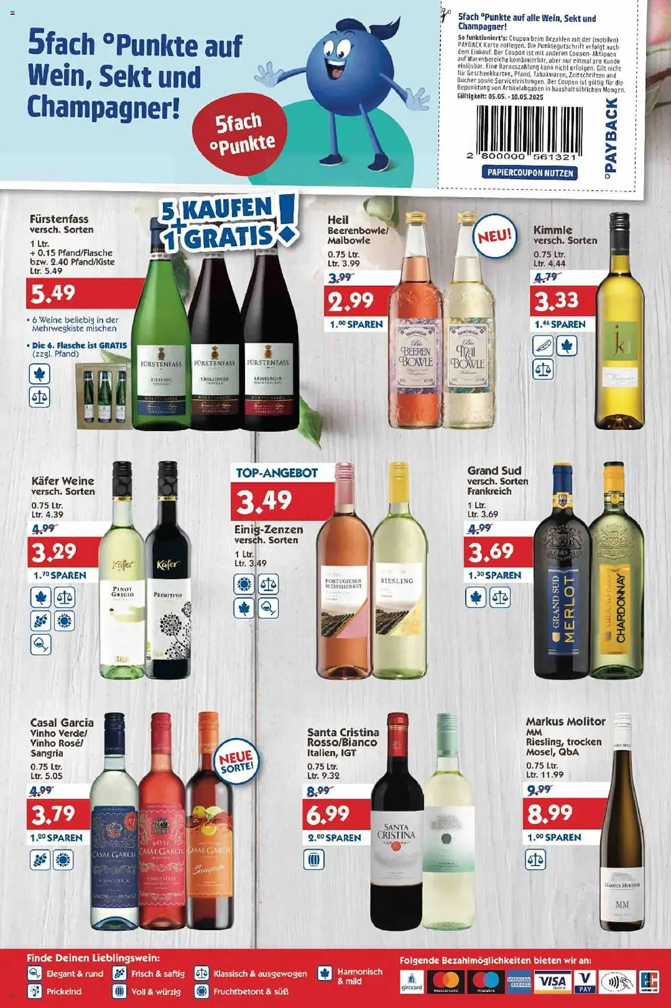 Hol'ab Getränkemarkt Prospekt von 5. Mai bis 10. Mai 2025 - Prospekt seite 6