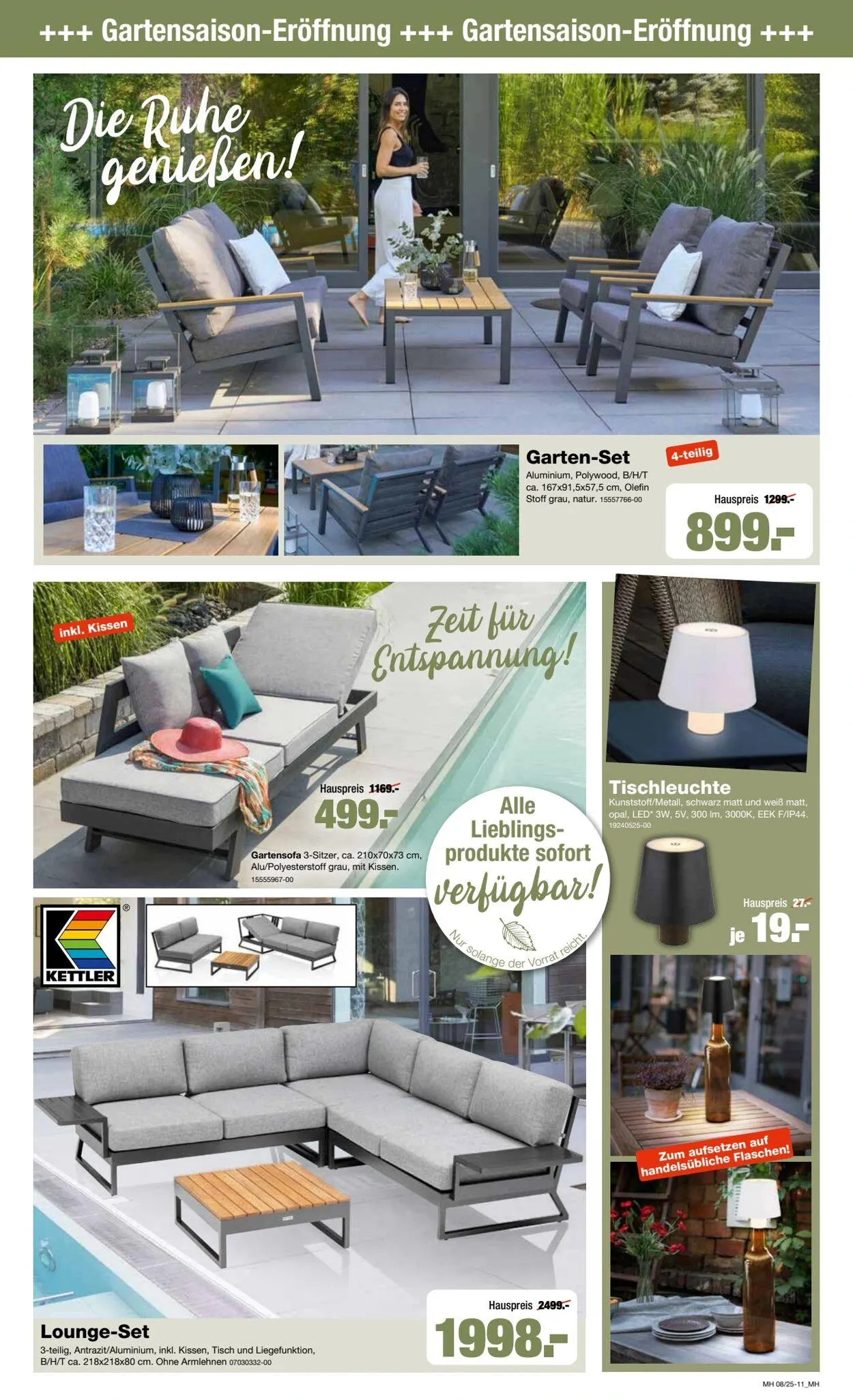 Sommerlad Aktueller Prospekt von 28. April bis 17. Mai 2025 - Prospekt seite 19