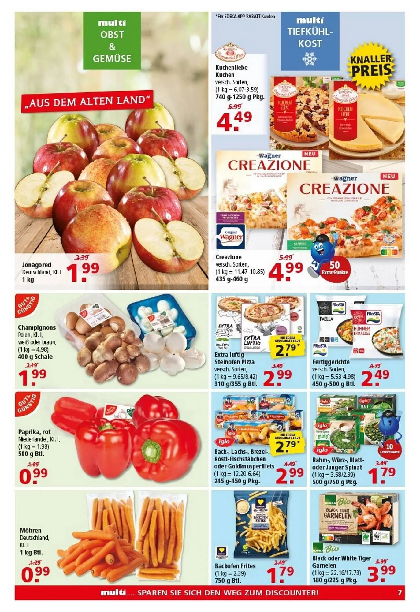 Multi Markt Prospekt von 28. Juli bis 2. August 2025 - Prospekt seite 7