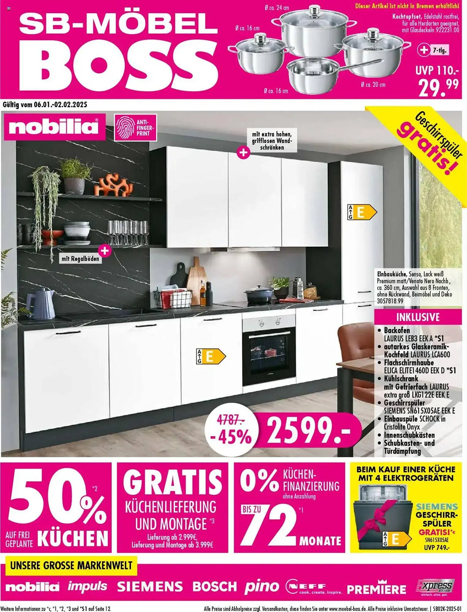 Möbel Boss Prospekt - 1