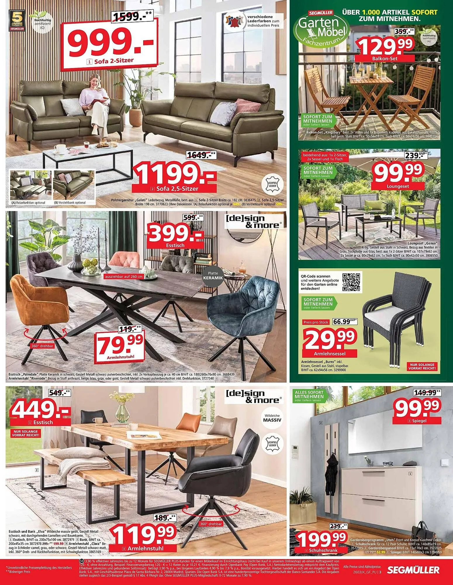 Segmüller Prospekt von 21. März bis 4. April 2026 - Prospekt seite 3