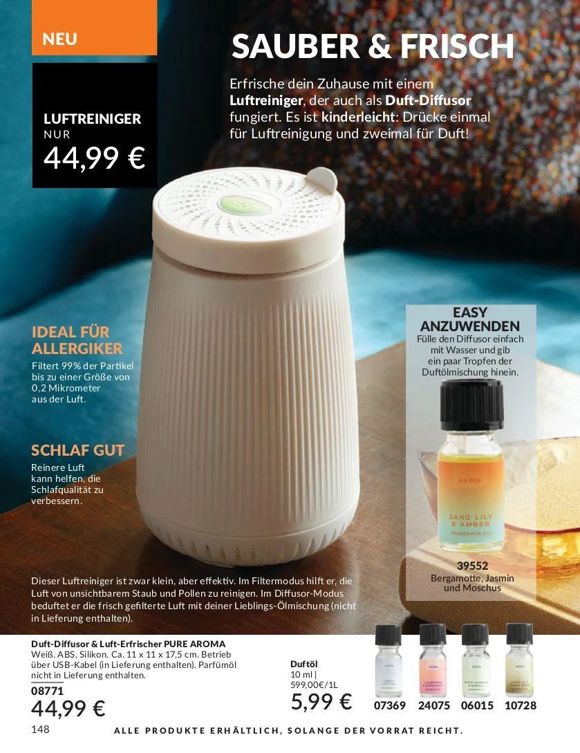 Avon Aktueller Prospekt von 7. Mai bis 21. Mai 2025 - Prospekt seite 148