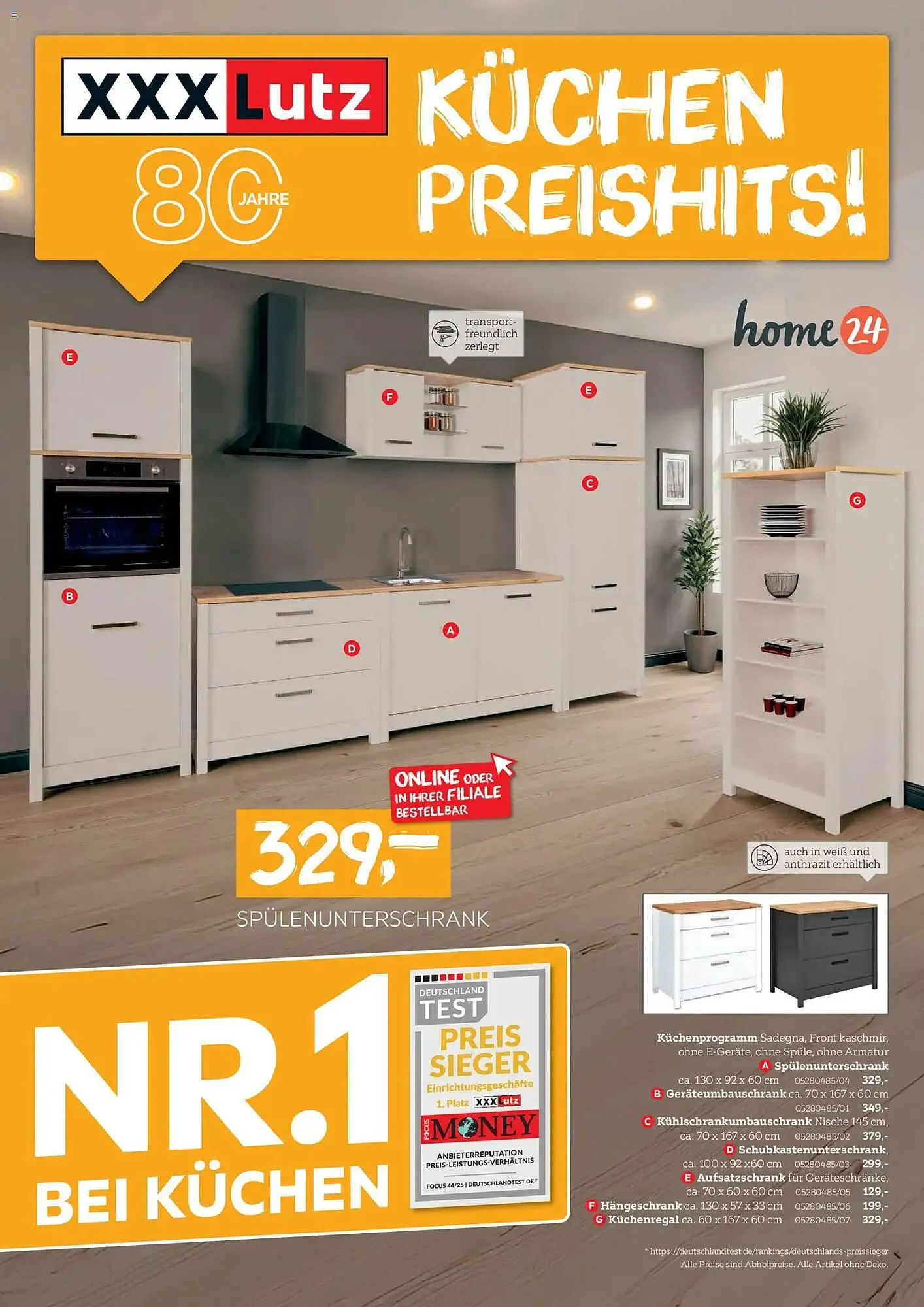 XXXLutz Prospekt von 16. November bis 30. November 2025 - Prospekt seite 1