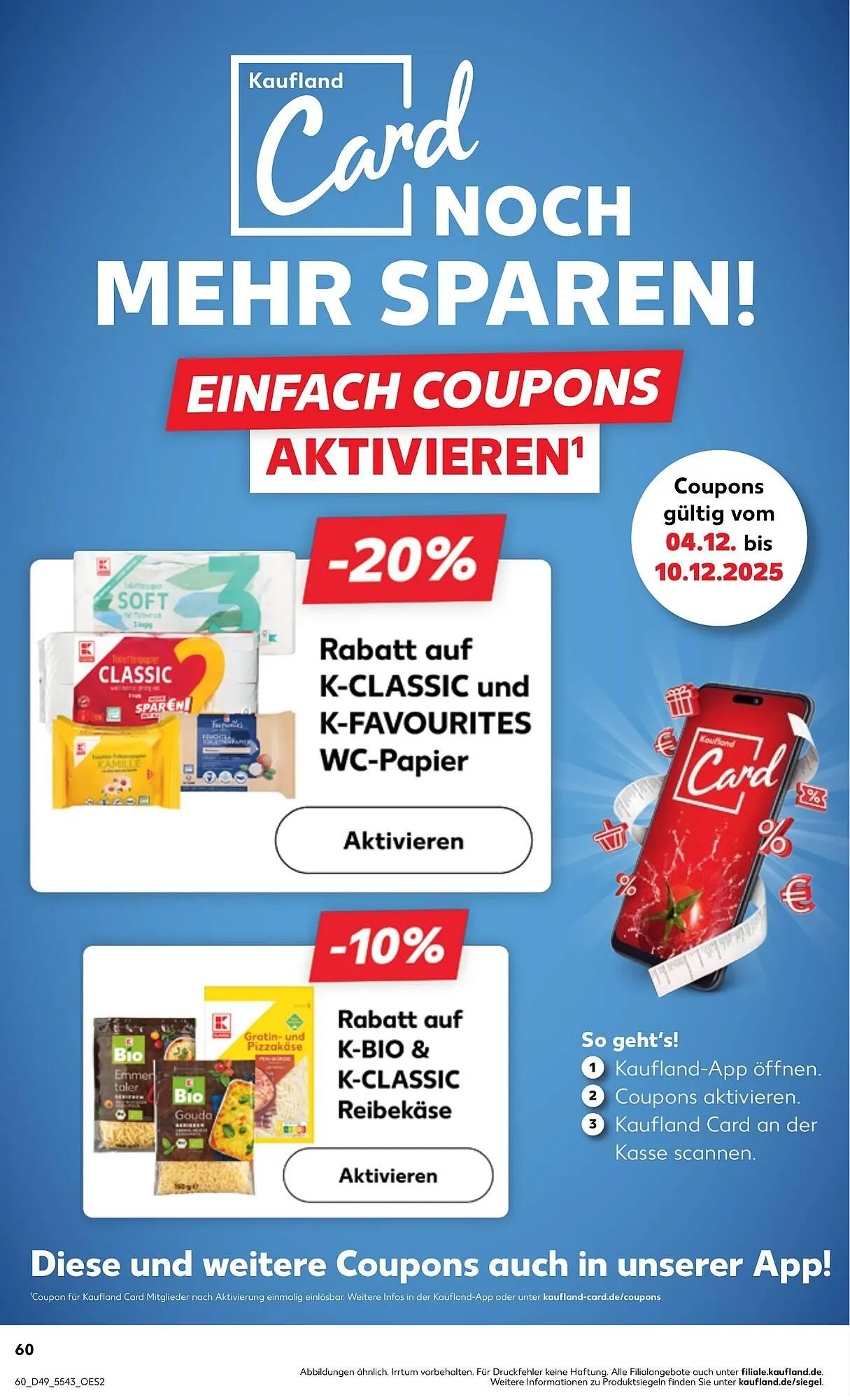 Kaufland Prospekt von 4. Dezember bis 10. Dezember 2025 - Prospekt seite 60