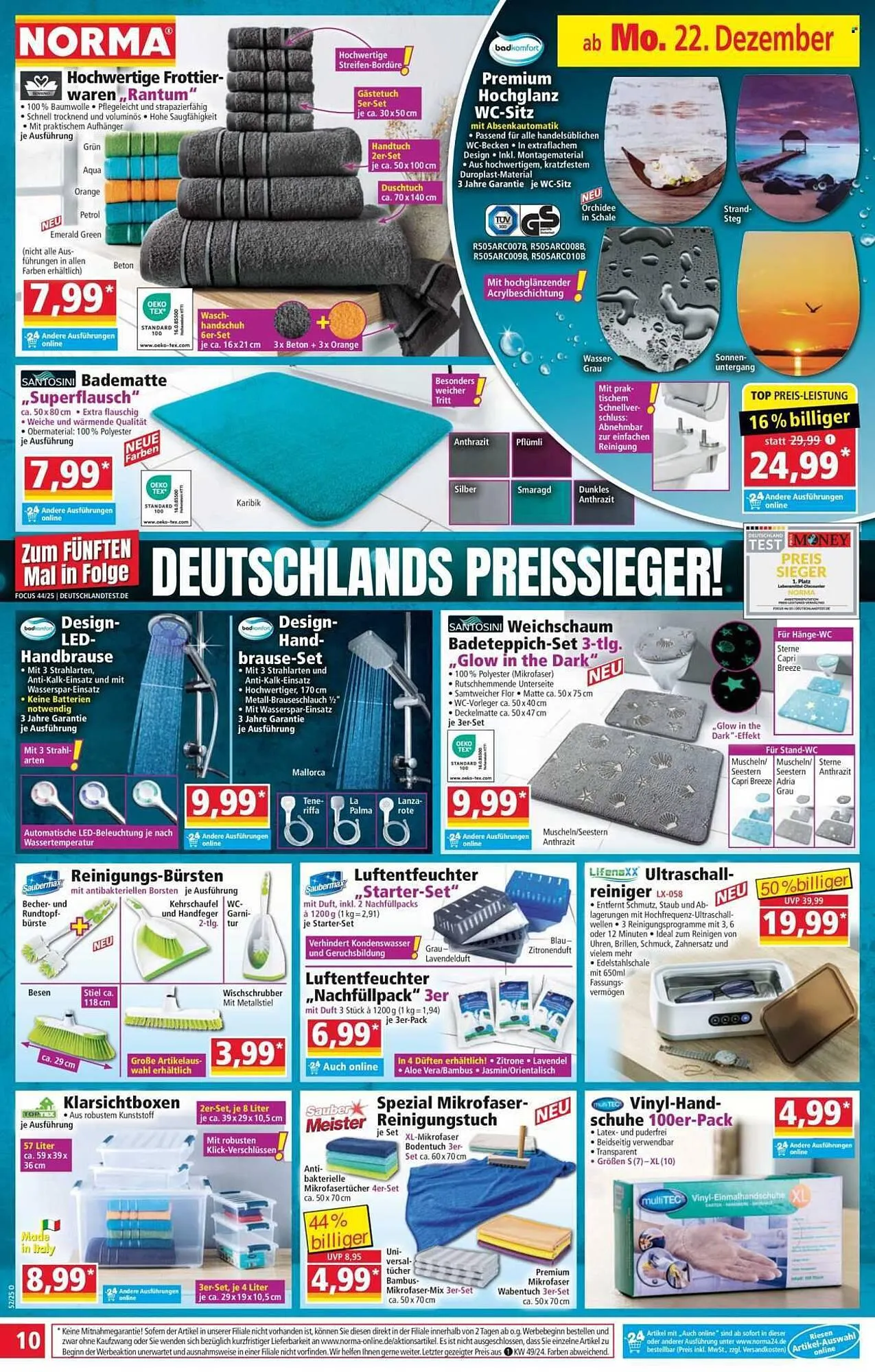 Norma Prospekt von 22. Dezember bis 28. Dezember 2025 - Prospekt seite 10
