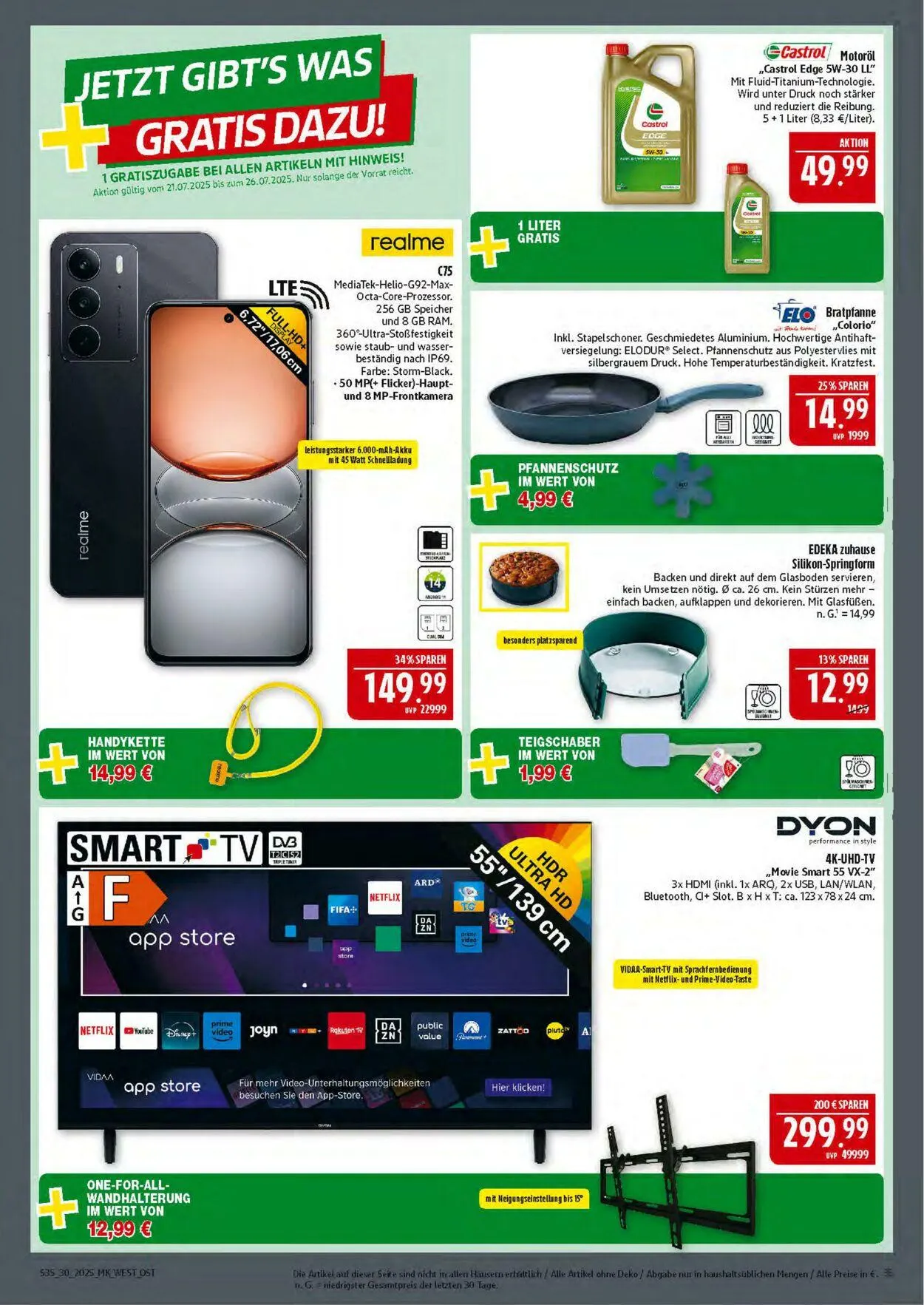 Marktkauf - Nürnberg-Thon Aktueller Prospekt von 21. Juli bis 26. Juli 2025 - Prospekt seite 35