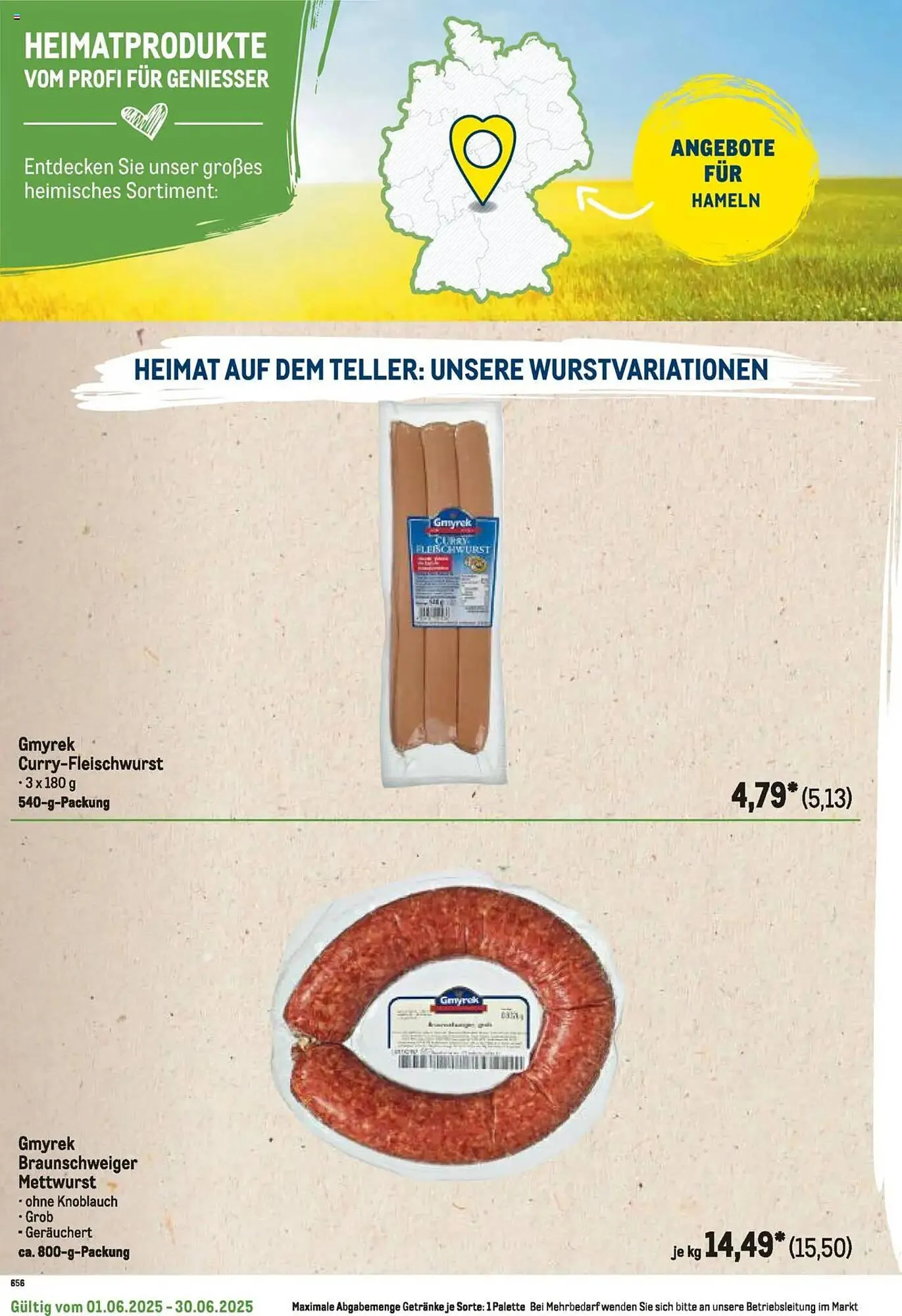 METRO Prospekt von 1. Juni bis 30. Juni 2025 - Prospekt seite 274