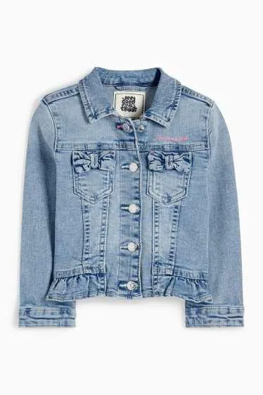 Bow - denim jacket