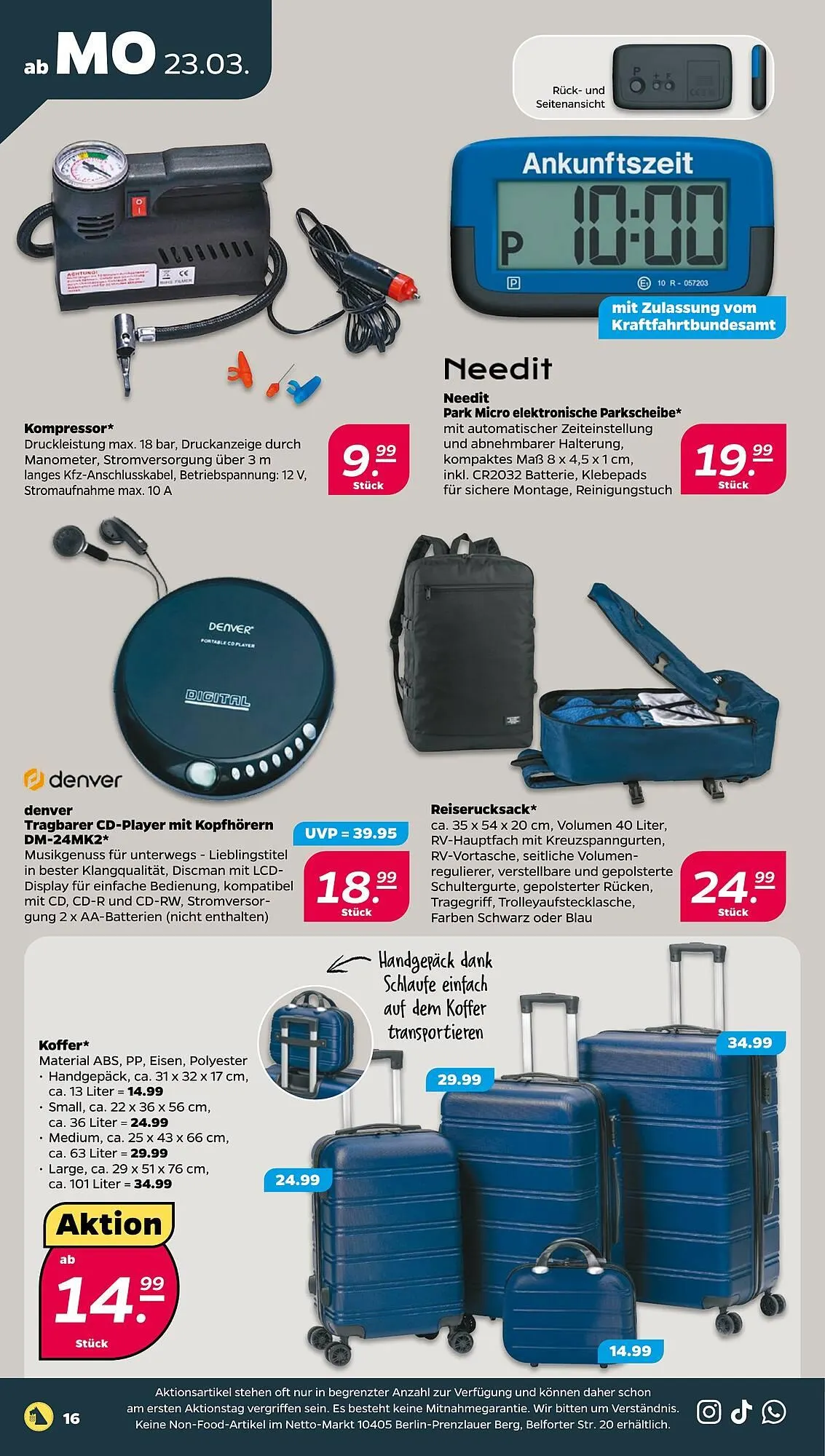 NETTO Prospekt von 23. März bis 28. März 2026 - Prospekt seite 22