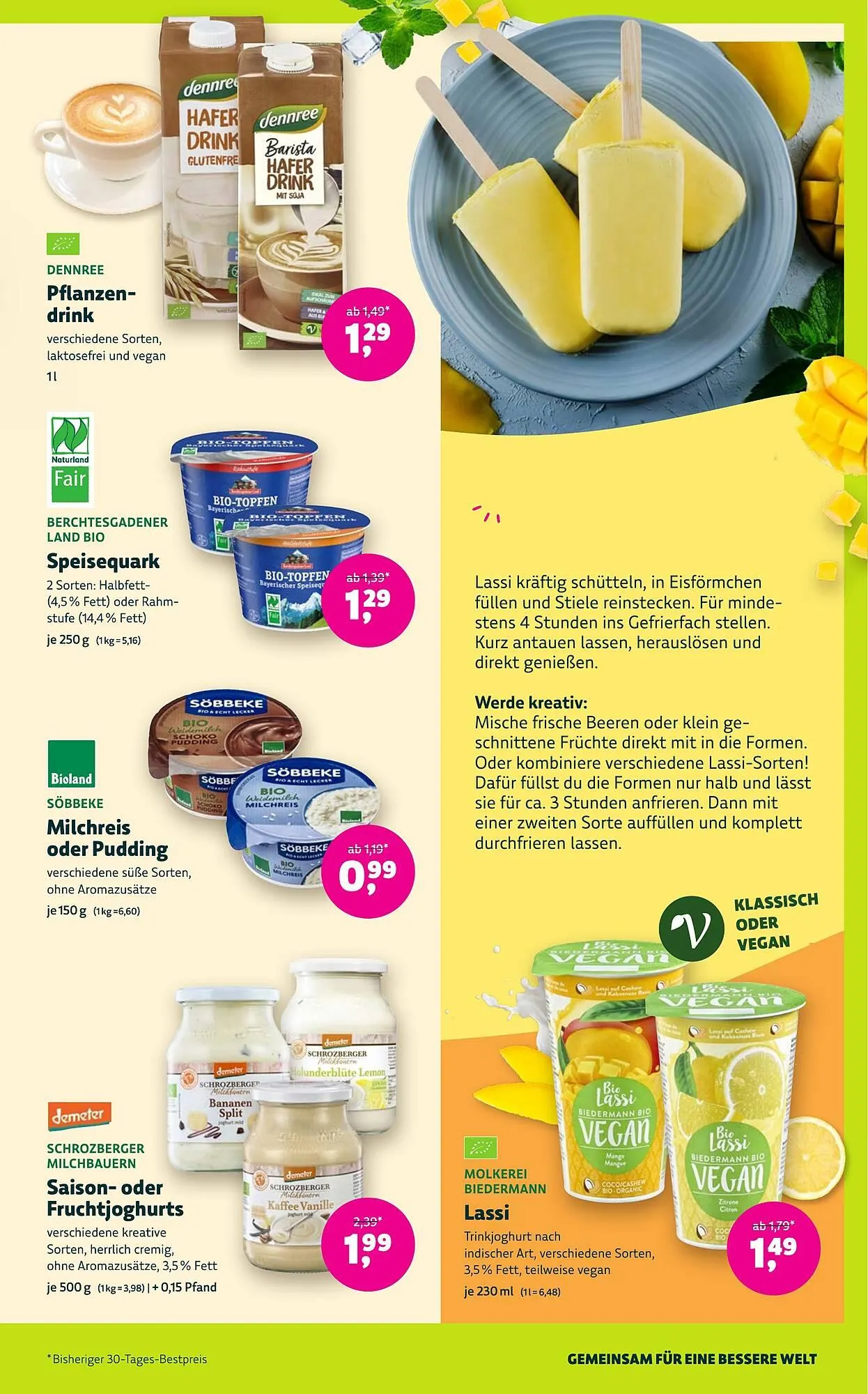 Aleco Biomarkt Prospekt von 16. Juli bis 29. Juli 2025 - Prospekt seite 7