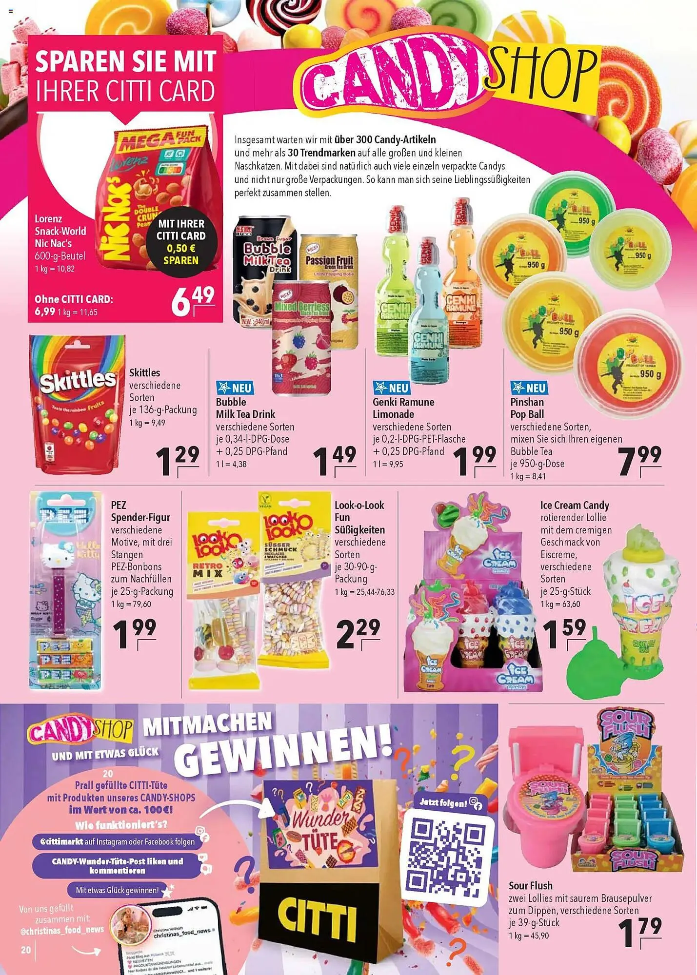 CITTI Markt Prospekt von 28. Januar bis 10. Februar 2026 - Prospekt seite 20