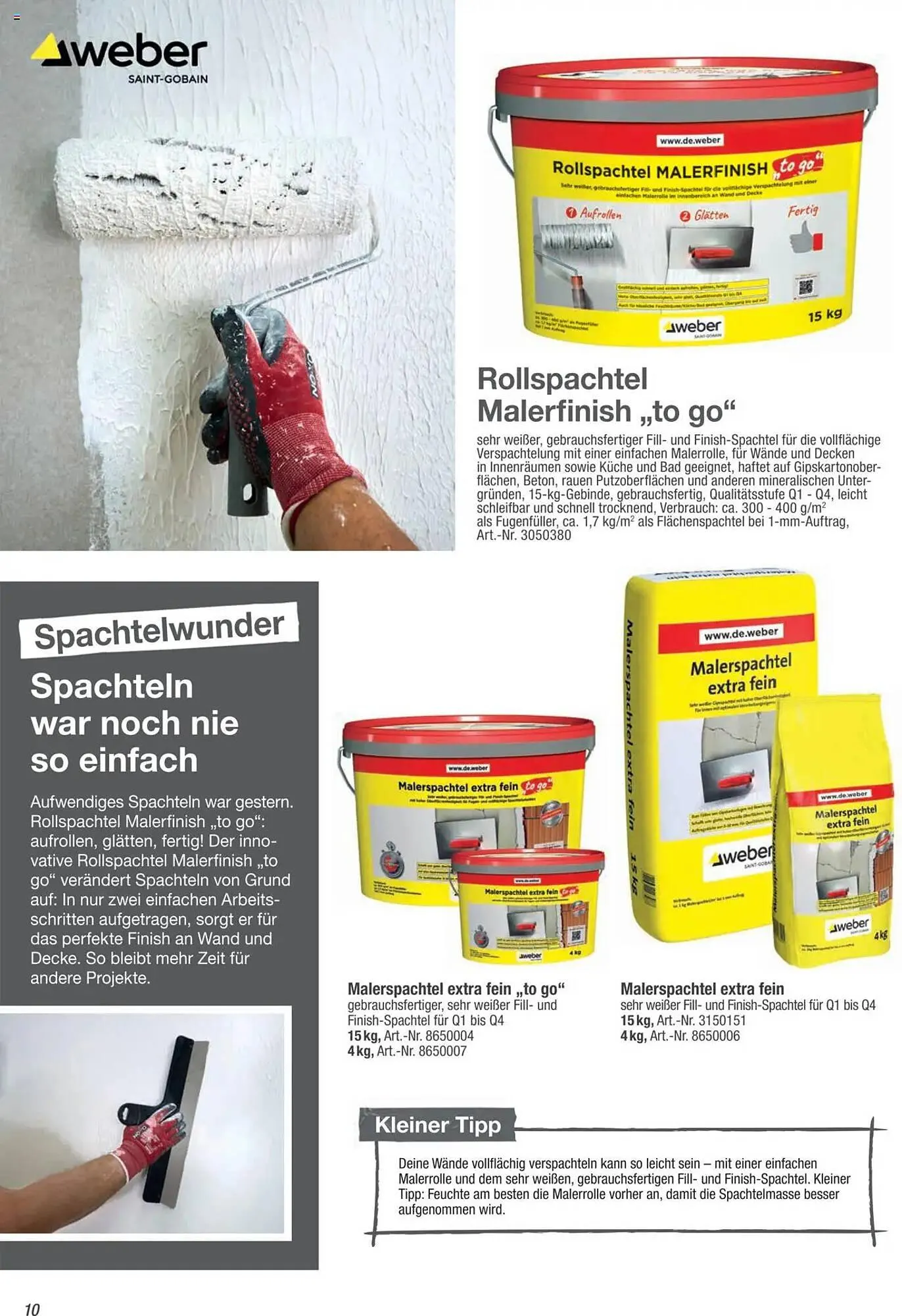 toom Baumarkt Prospekt von 4. März bis 30. Juni 2025 - Prospekt seite 10