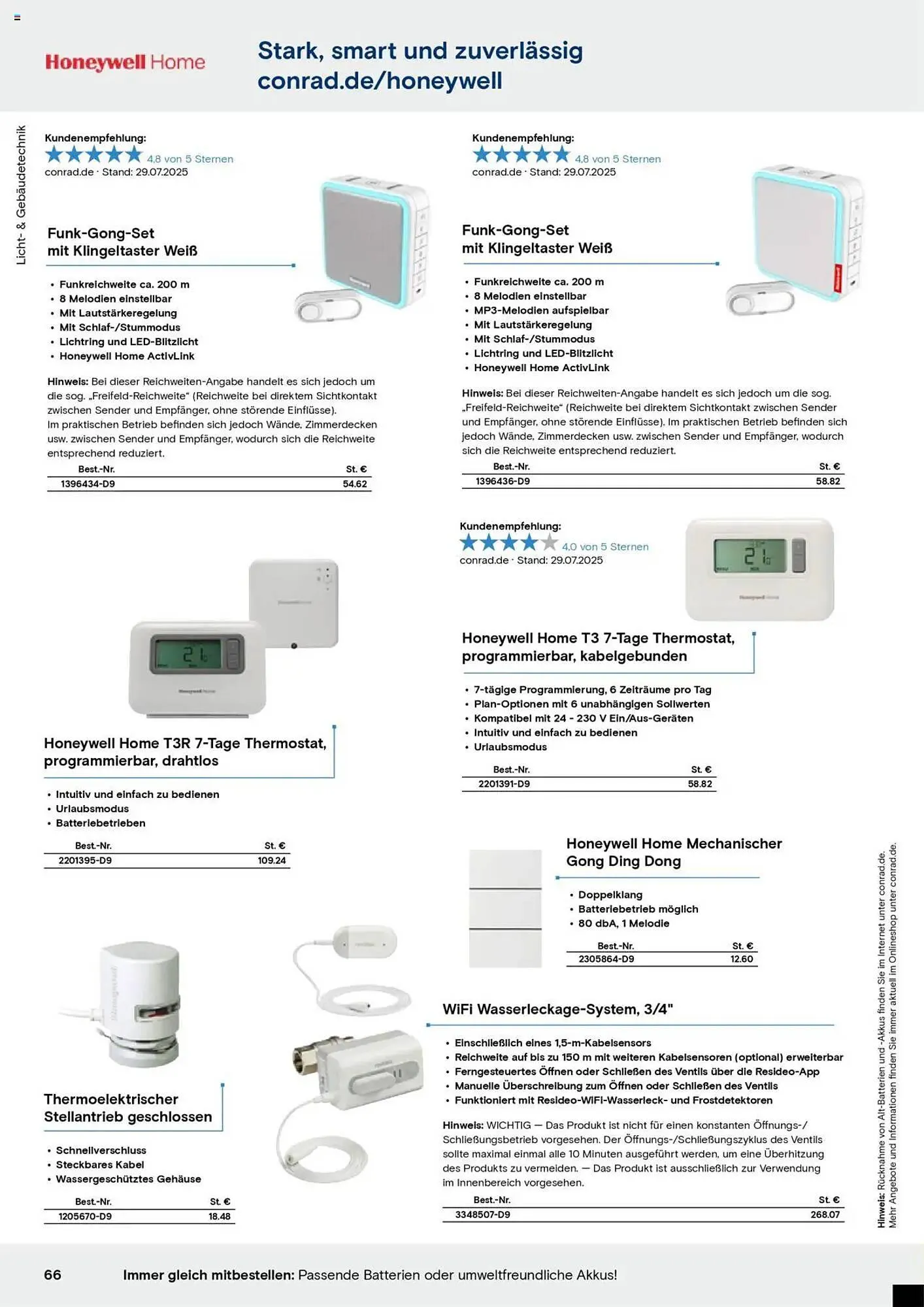 Conrad Prospekt von 25. August bis 12. Oktober 2025 - Prospekt seite 68
