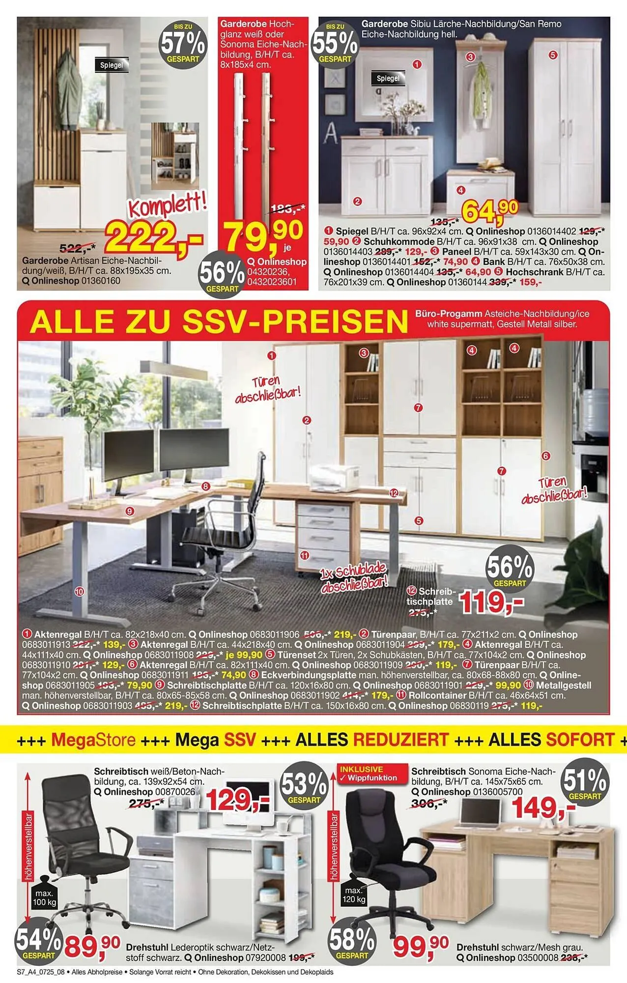 Opti Wohnwelt Prospekt von 26. Juni bis 12. Juli 2025 - Prospekt seite 8