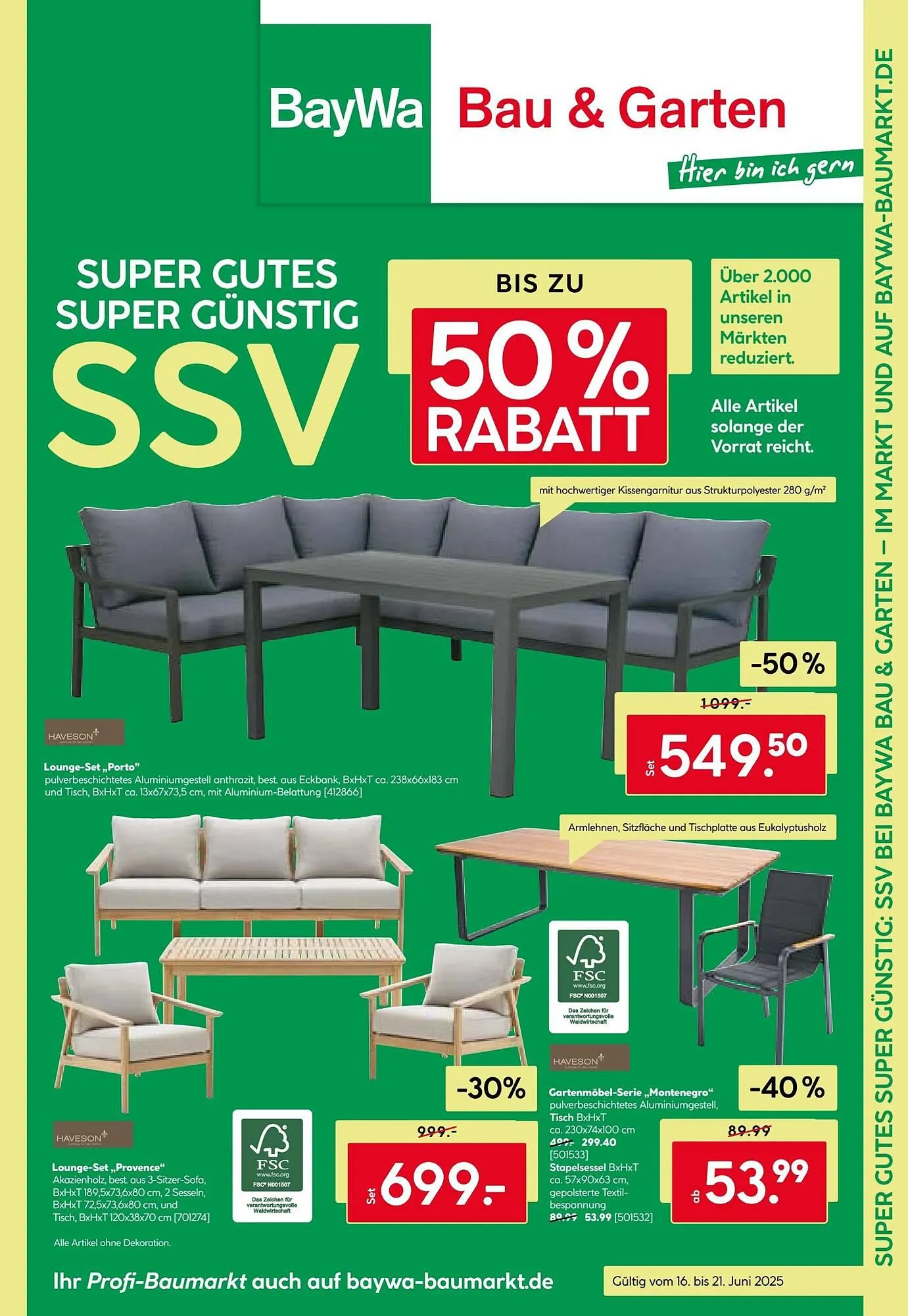 BayWa Prospekt von 16. Juni bis 21. Juni 2025 - Prospekt seite 11