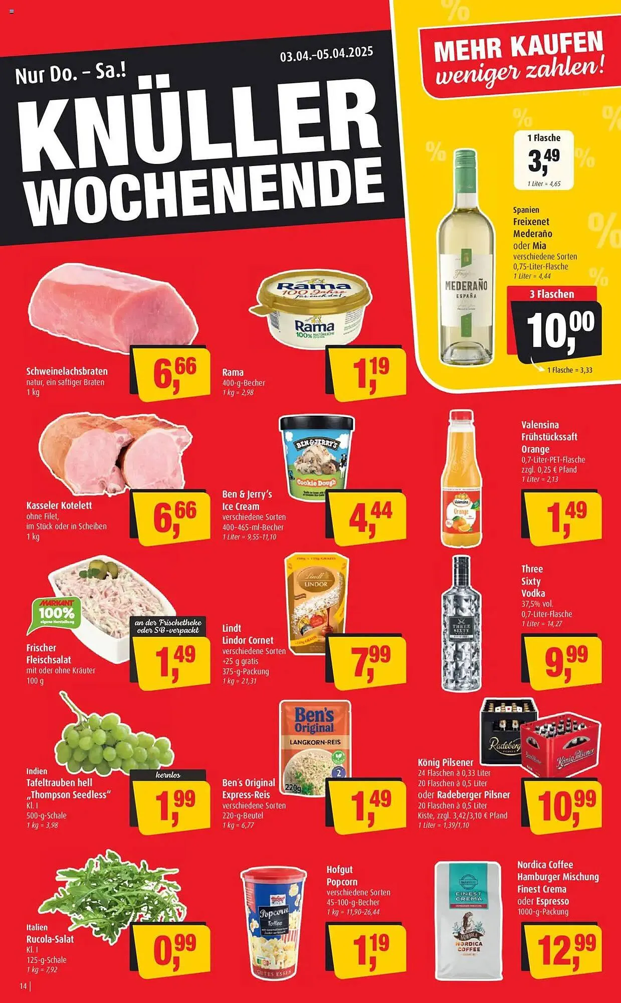 Markant Prospekt von 31. März bis 5. April 2025 - Prospekt seite 14