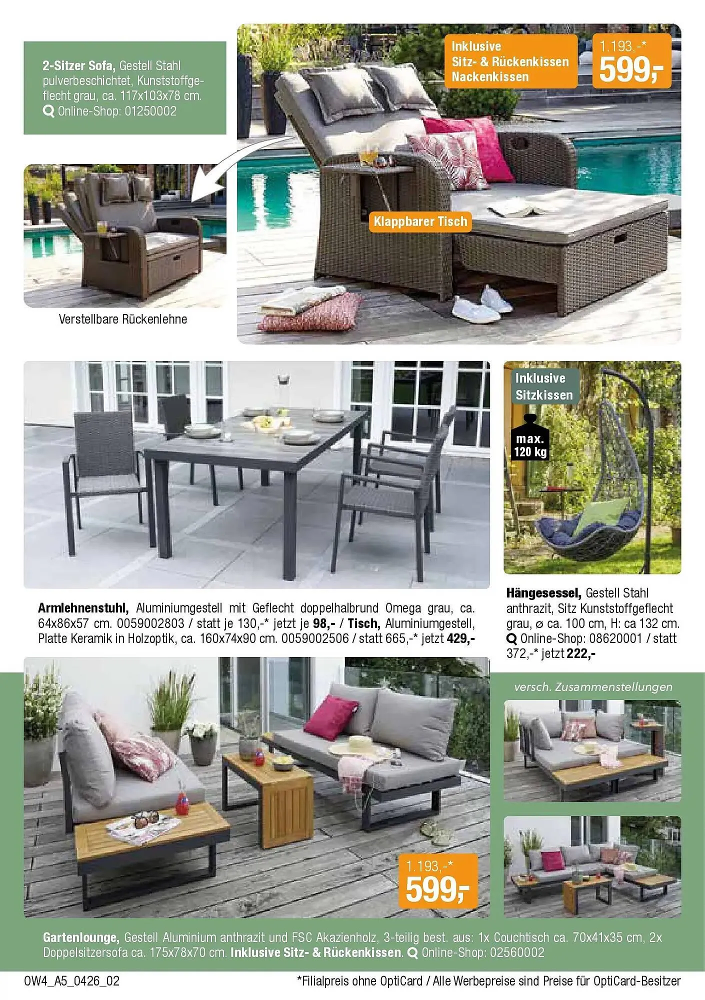 Opti Wohnwelt Prospekt von 1. April bis 18. April 2026 - Prospekt seite 2