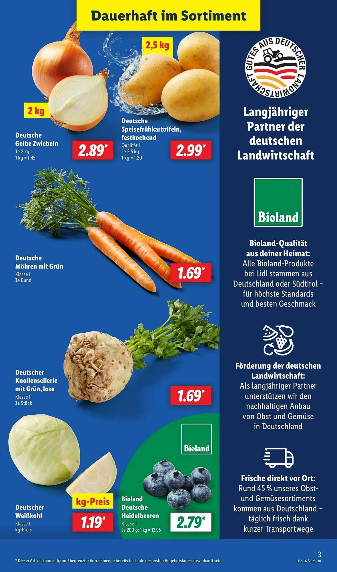 Lidl Prospekt von 4. August bis 10. August 2025 - Prospekt seite 3