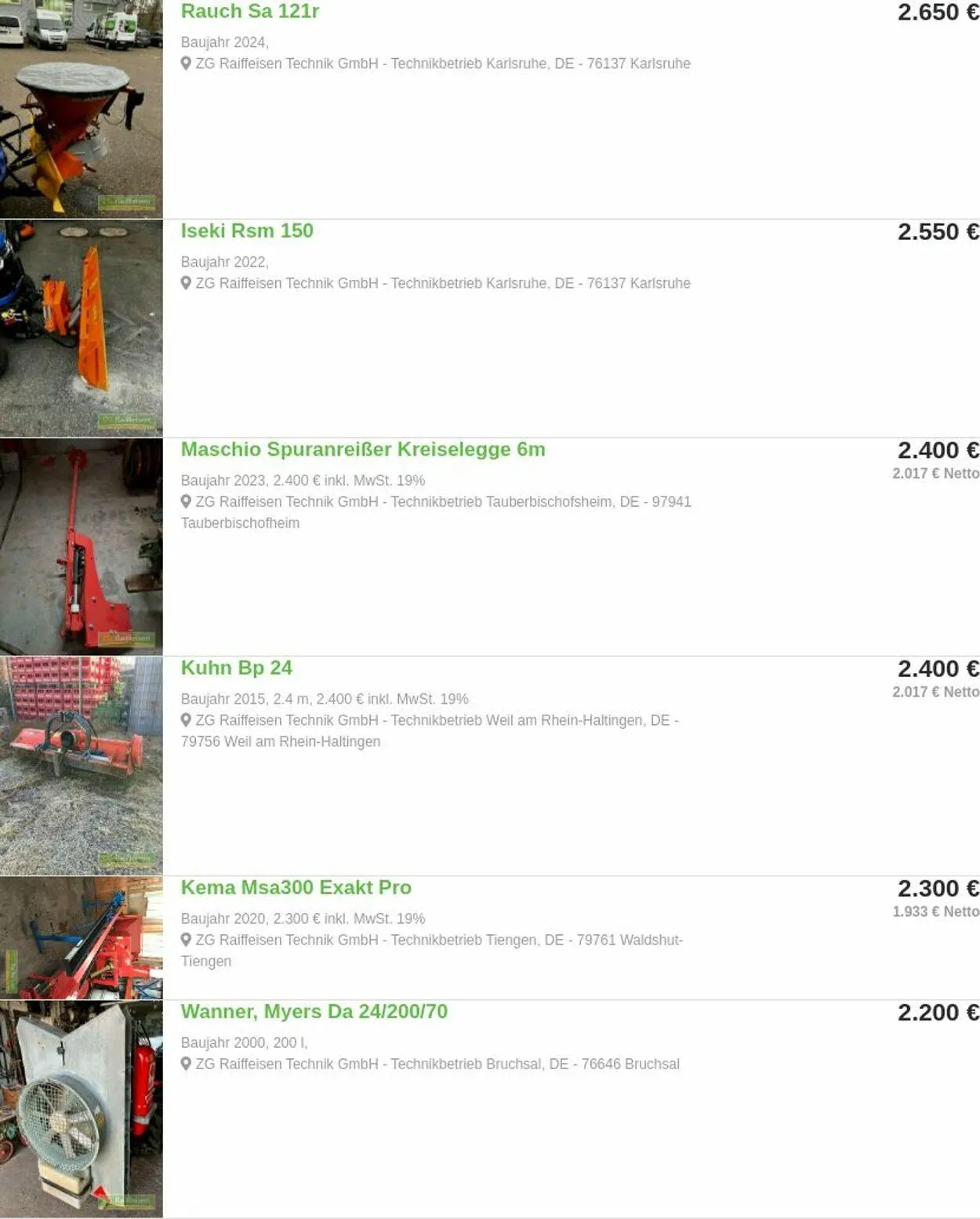 ZG Raiffeisen Aktueller Prospekt von 14. April bis 23. April 2025 - Prospekt seite 32