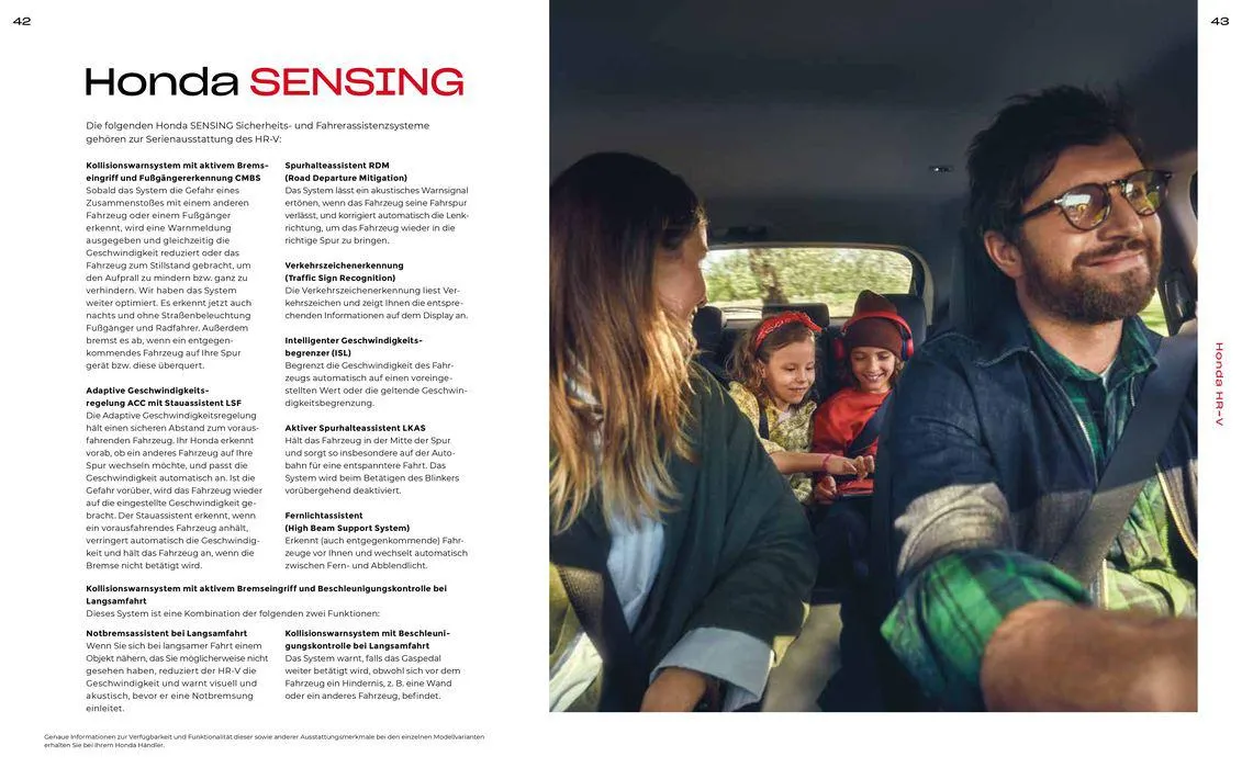 Honda HR-V BROSCHÜRE von 11. April bis 11. April 2025 - Prospekt seite 22