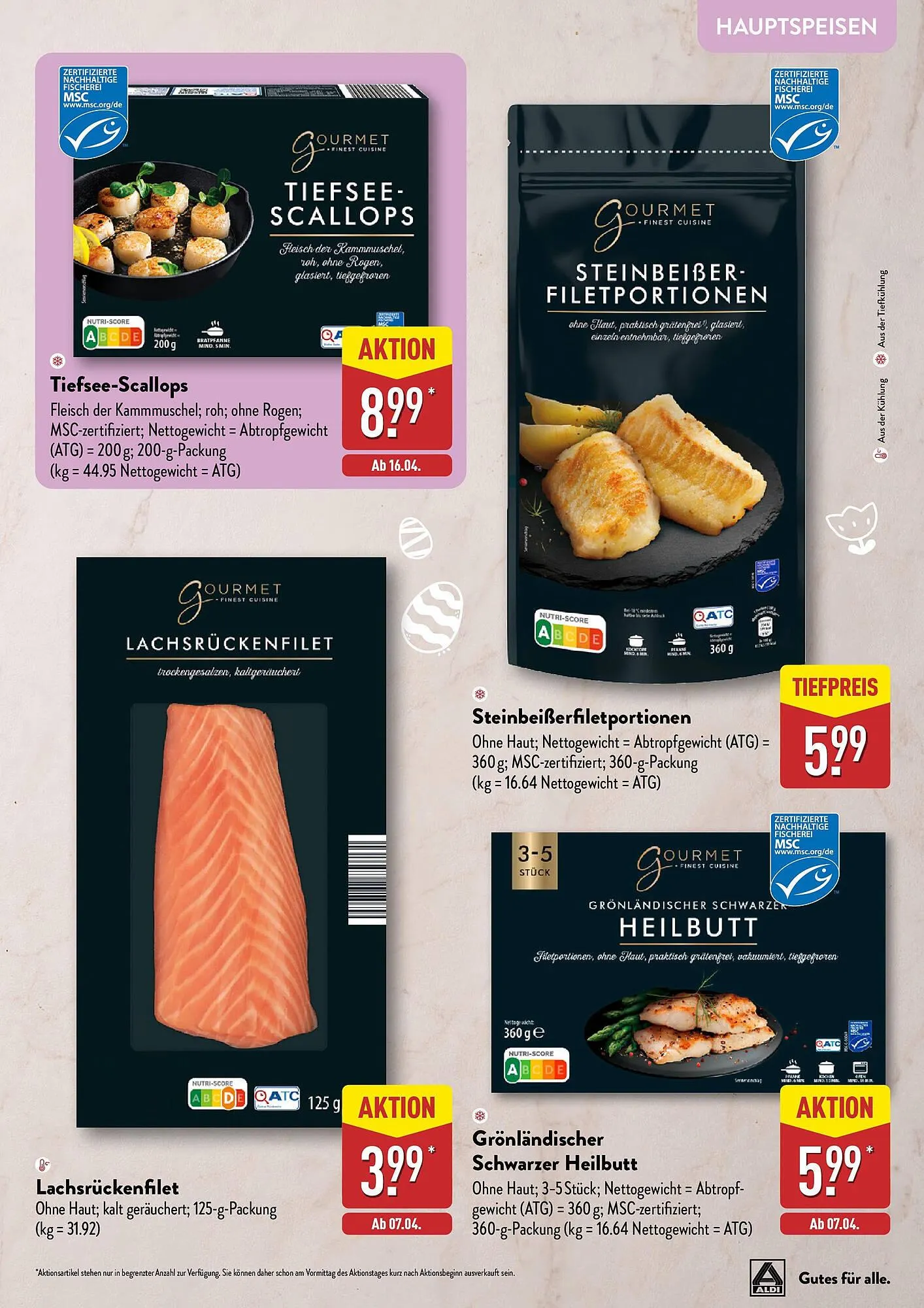 Aldi Nord Prospekt von 16. März bis 17. April 2025 - Prospekt seite 9