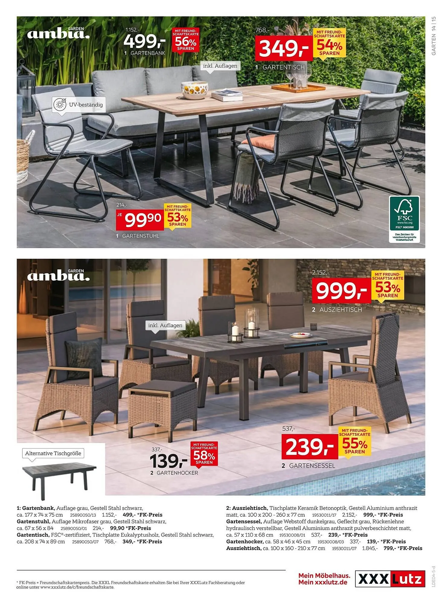 XXXLutz Prospekt von 21. April bis 27. April 2025 - Prospekt seite 19