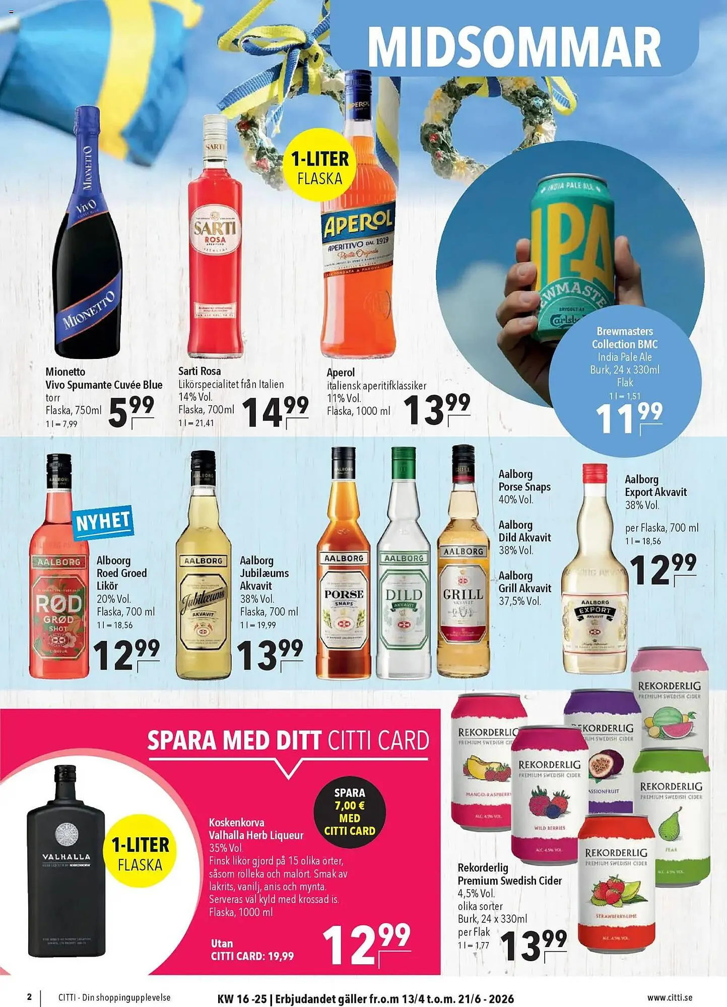 CITTI Markt Prospekt von 13. April bis 20. Juni 2026 - Prospekt seite 2