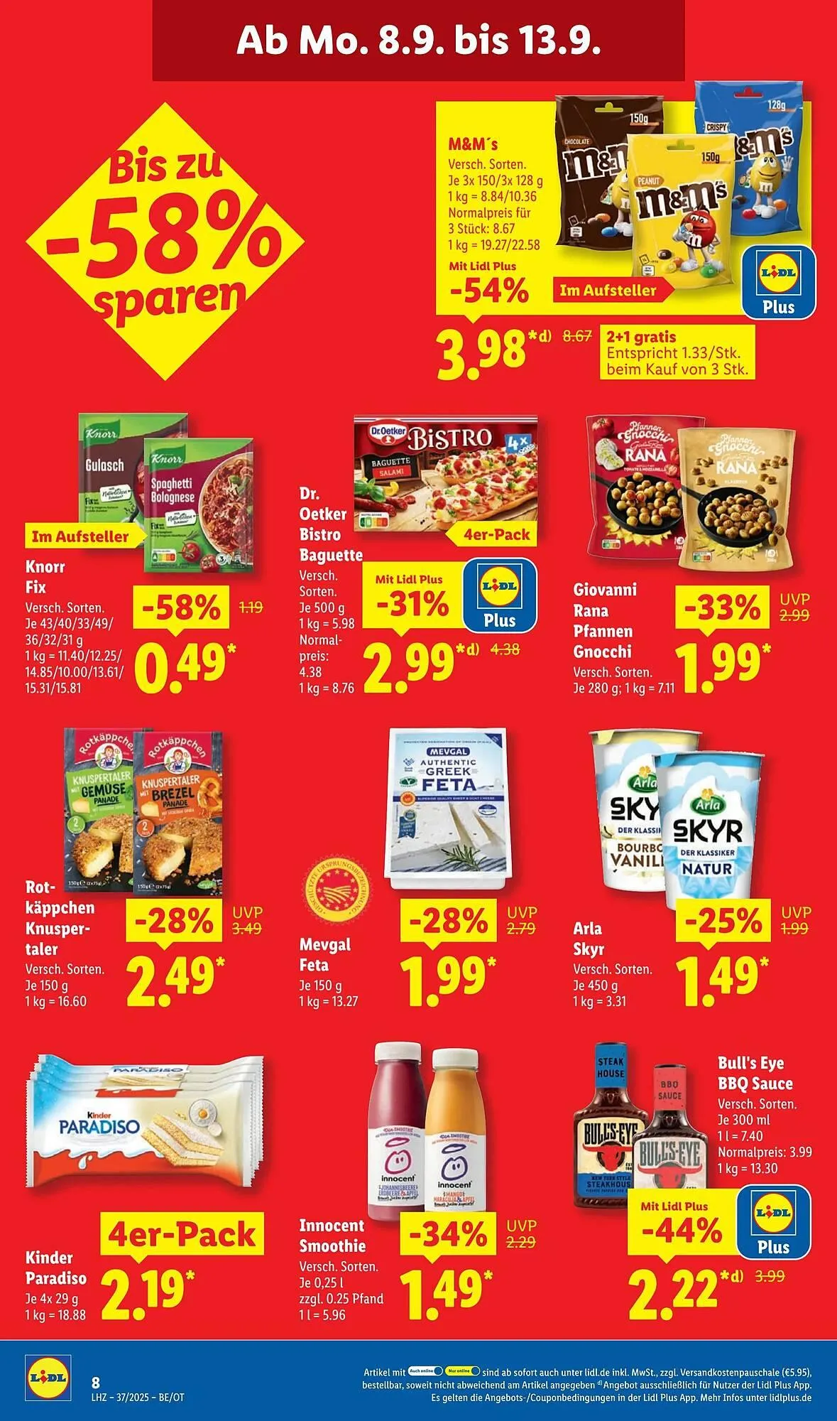 Lidl Prospekt von 8. September bis 14. September 2025 - Prospekt seite 16