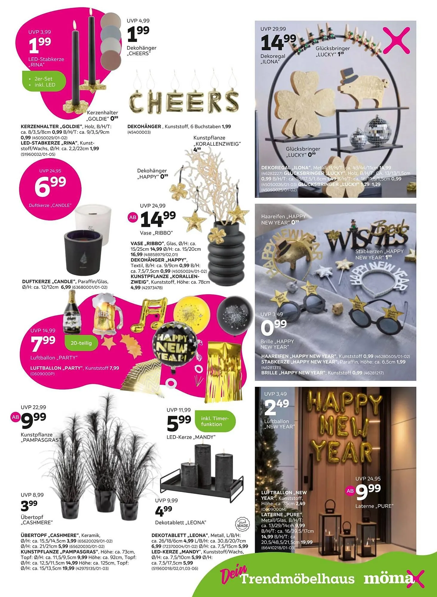 Mömax Prospekt von 8. Dezember bis 17. Dezember 2025 - Prospekt seite 3