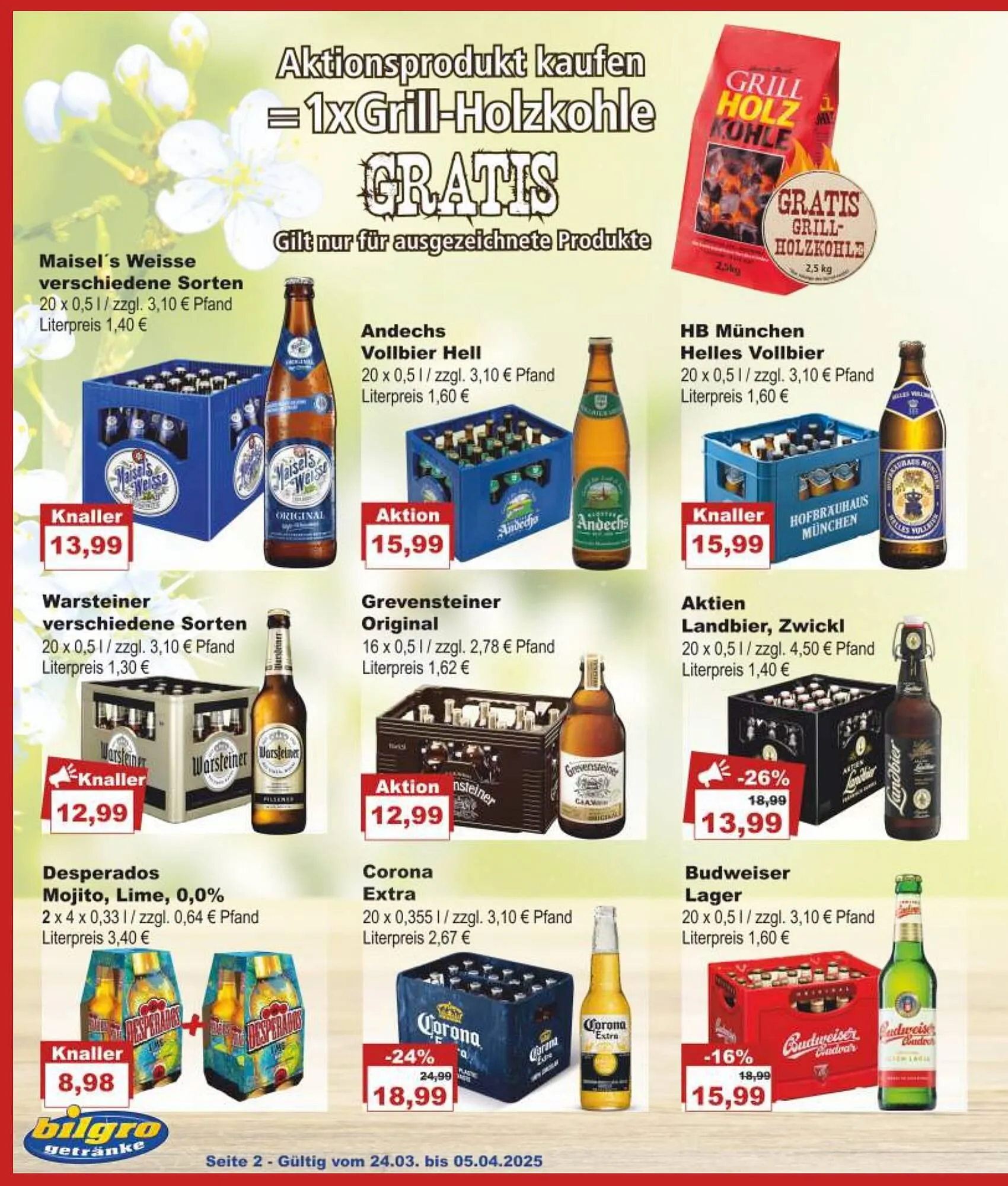 Bilgro Prospekt von 24. März bis 5. April 2025 - Prospekt seite 2