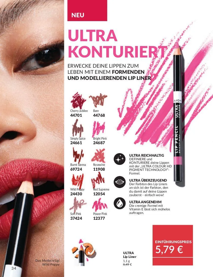 Avon Aktueller Prospekt von 19. März bis 2. April 2025 - Prospekt seite 34