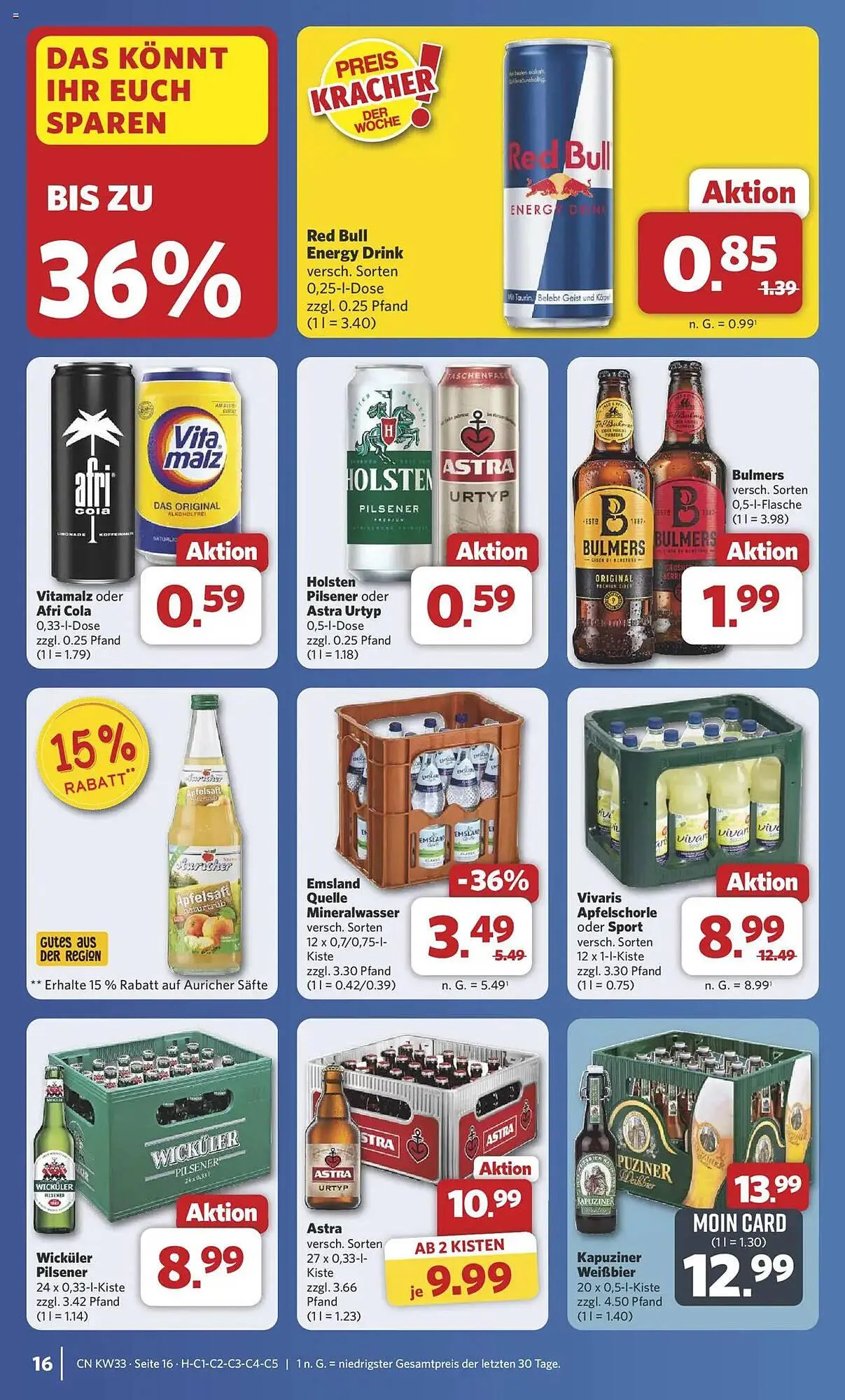 Combi Prospekt von 11. August bis 16. August 2025 - Prospekt seite 19